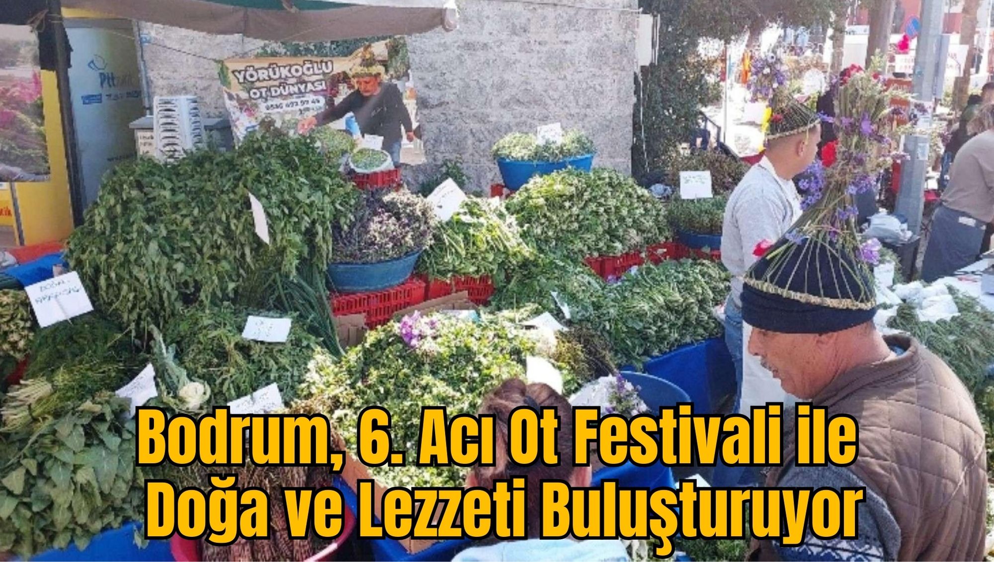 Bodrum, 6. Acı Ot Festivali ile Doğa ve Lezzeti Buluşturuyor