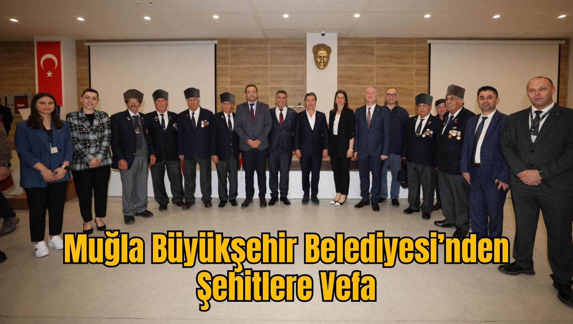 Muğla Büyükşehir Belediyesi’nden Şehitlere Vefa