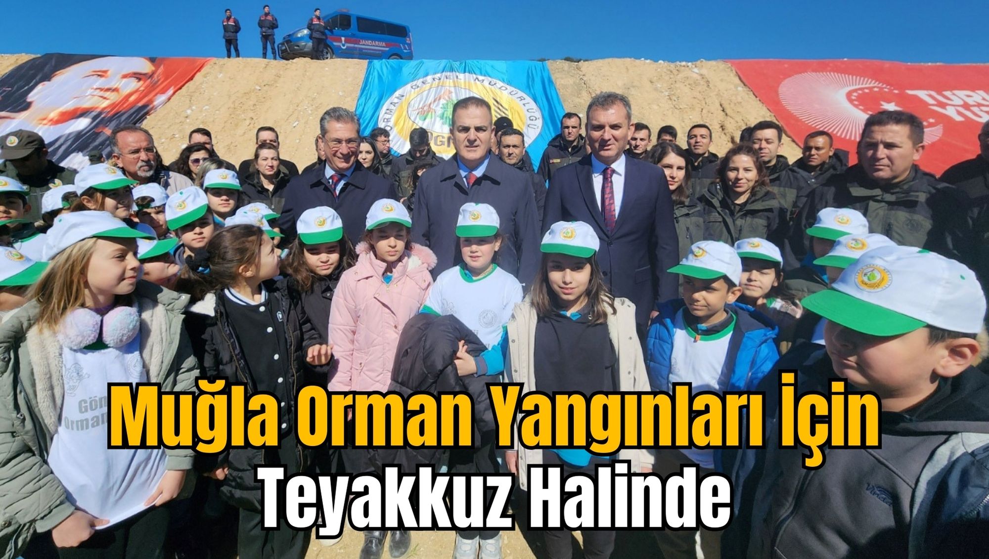 Muğla Orman Yangınları İçin Teyakkuz Halinde