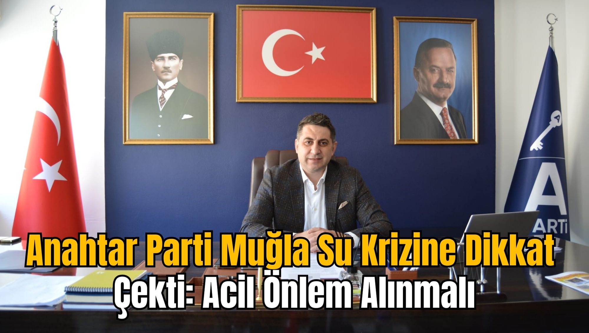 Anahtar Parti Muğla Su Krizine Dikkat Çekti: Acil Önlem Alınmalı