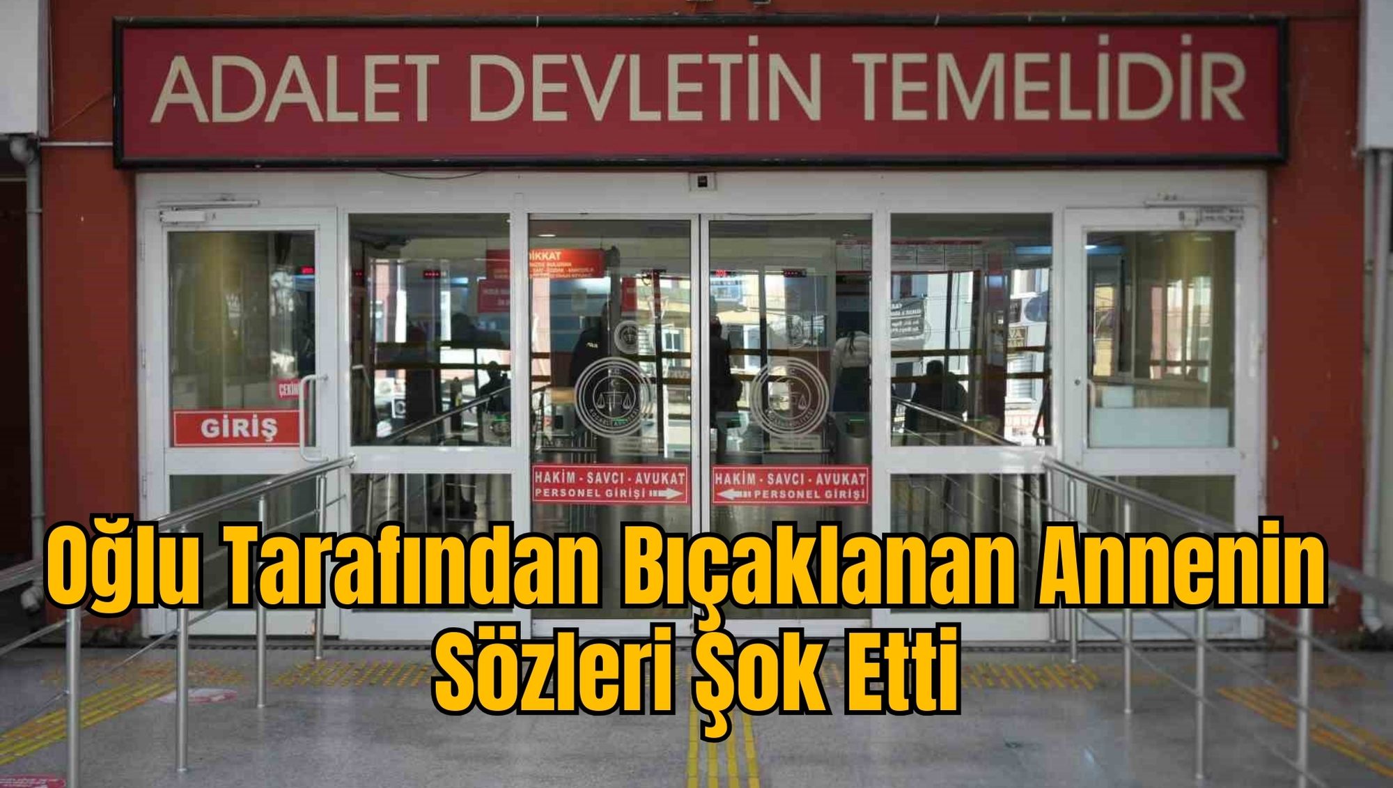 Oğlu Tarafından Bıçaklanan Annenin Sözleri Şok Etti