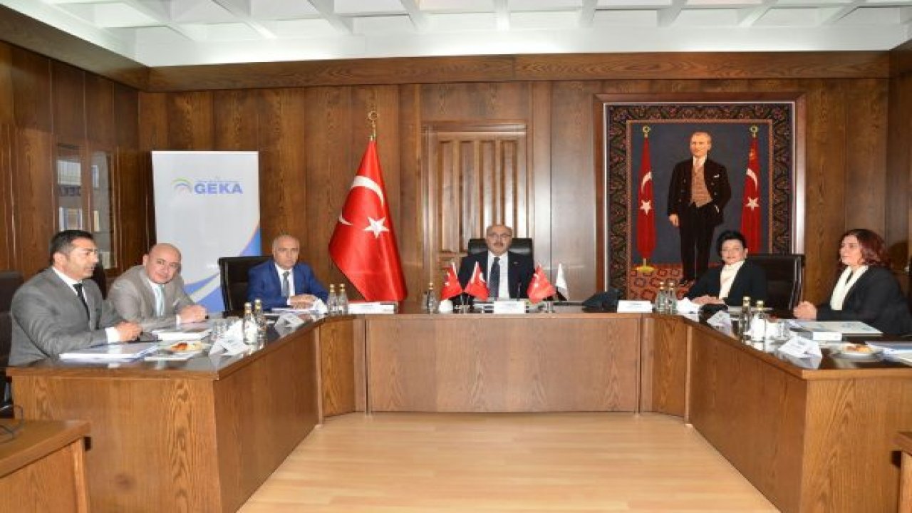 GEKA 104. Yönetim Kurulu Toplantısı Gerçekleştirildi