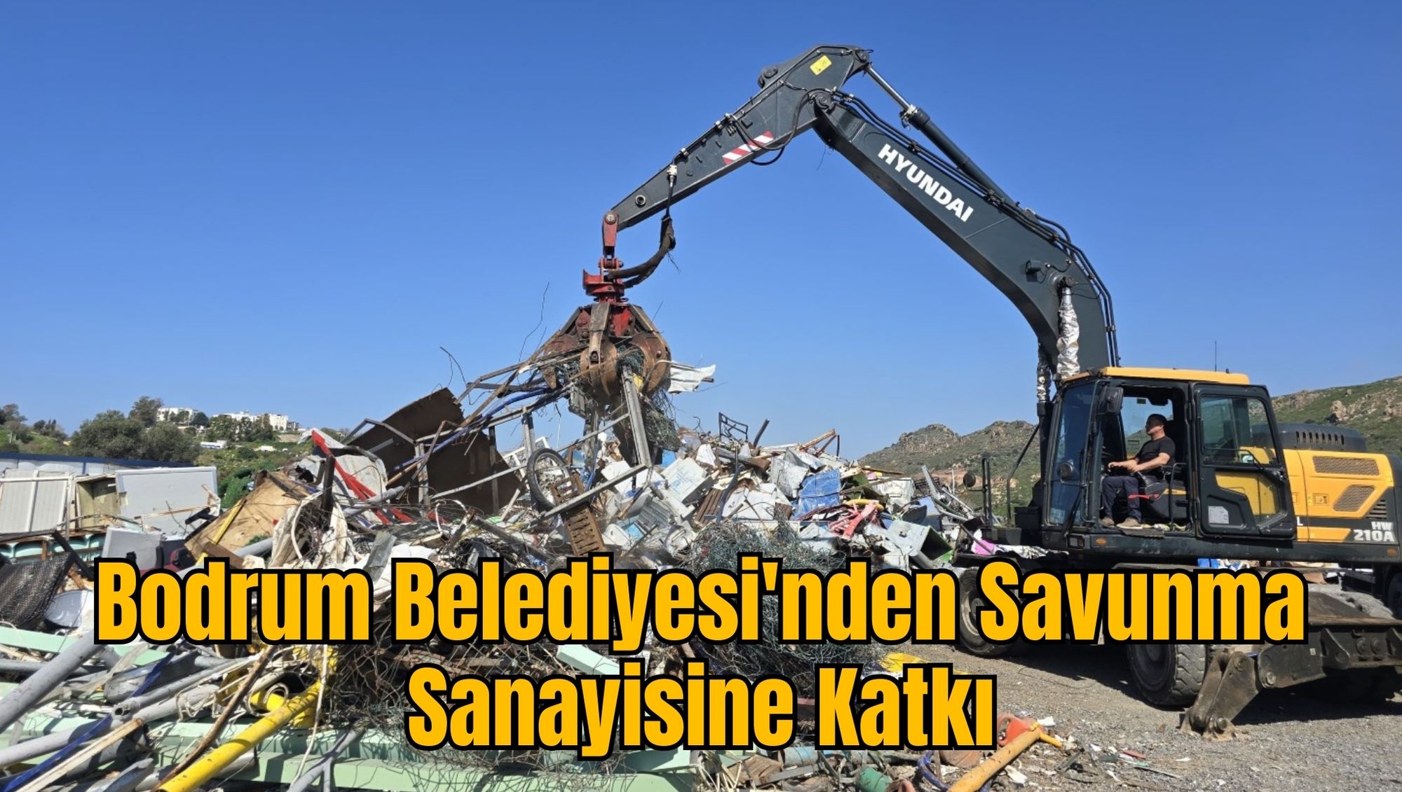 Bodrum Belediyesi'nden Savunma Sanayisine Katkı