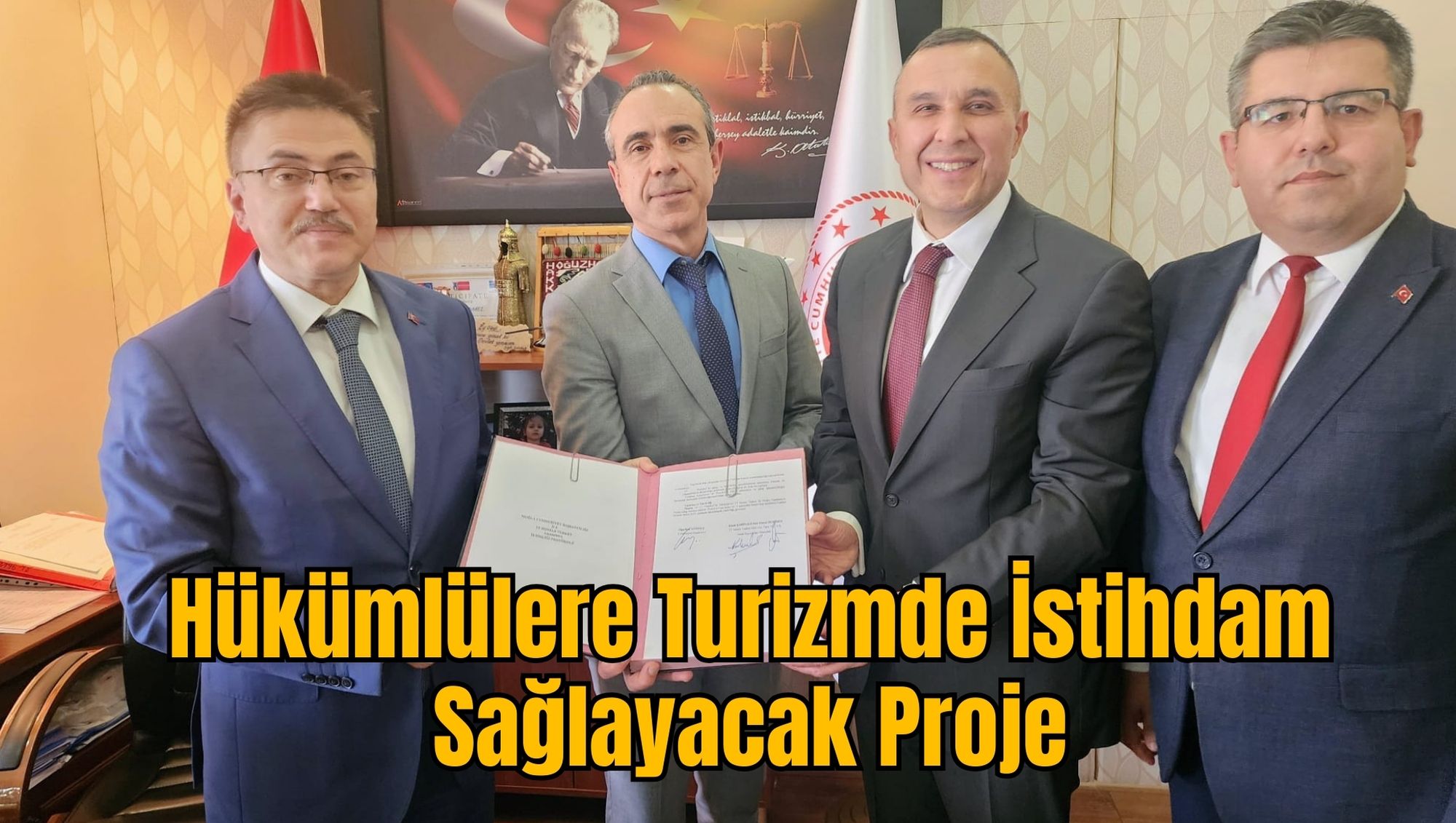 Hükümlülere Turizmde İstihdam Sağlayacak Proje