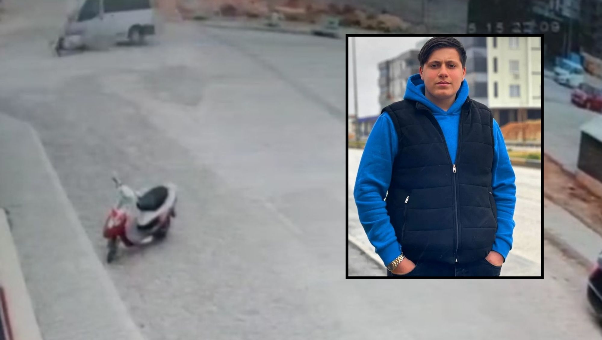 16 Yaşındaki Motosikletli Feci Kazada Hayatını Kaybetti