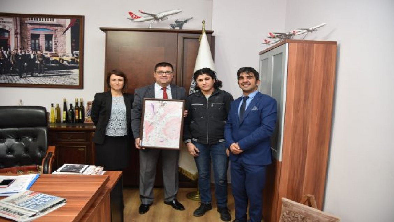 Özel Öğrencilerden Özel Hediye