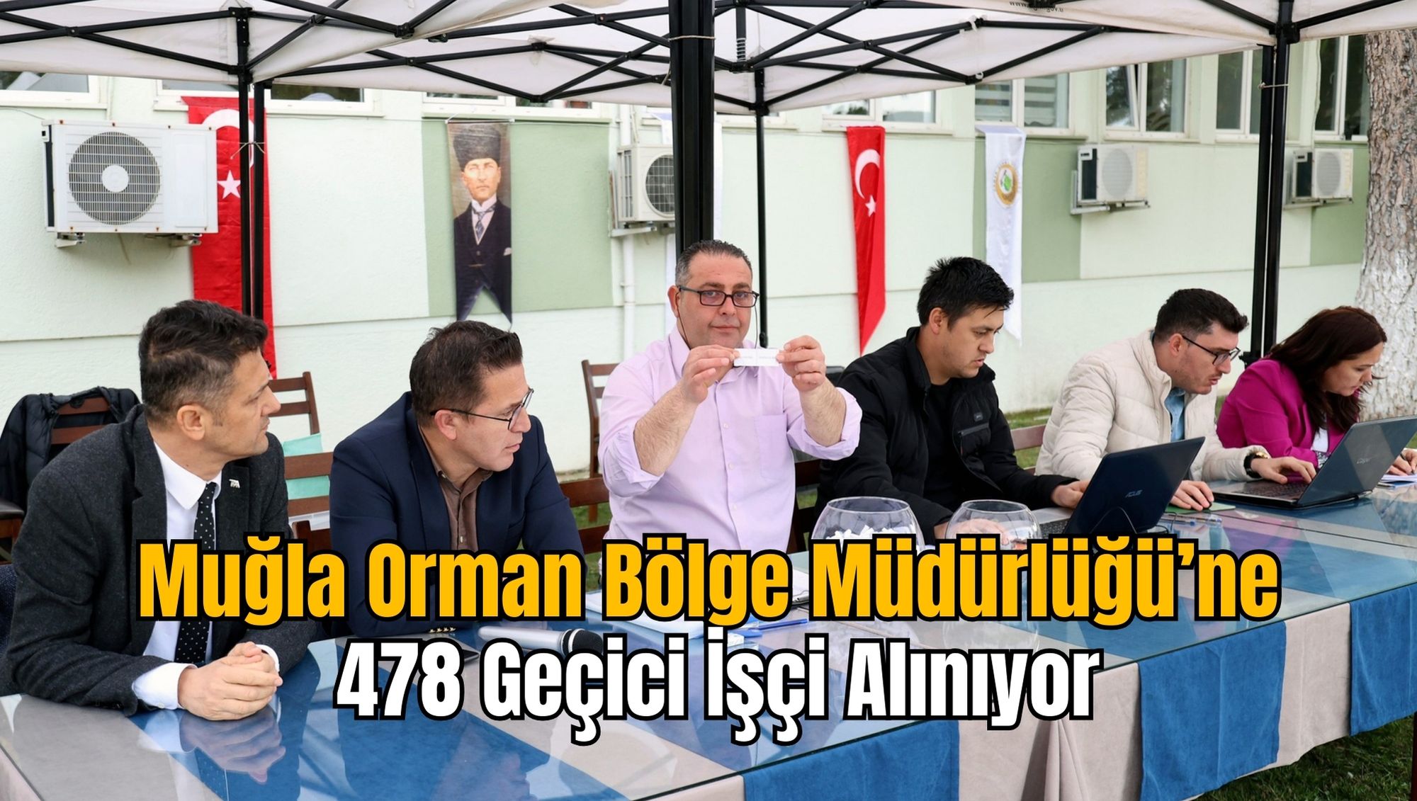 Muğla Orman Bölge Müdürlüğü’ne 478 Geçici İşçi Alınıyor