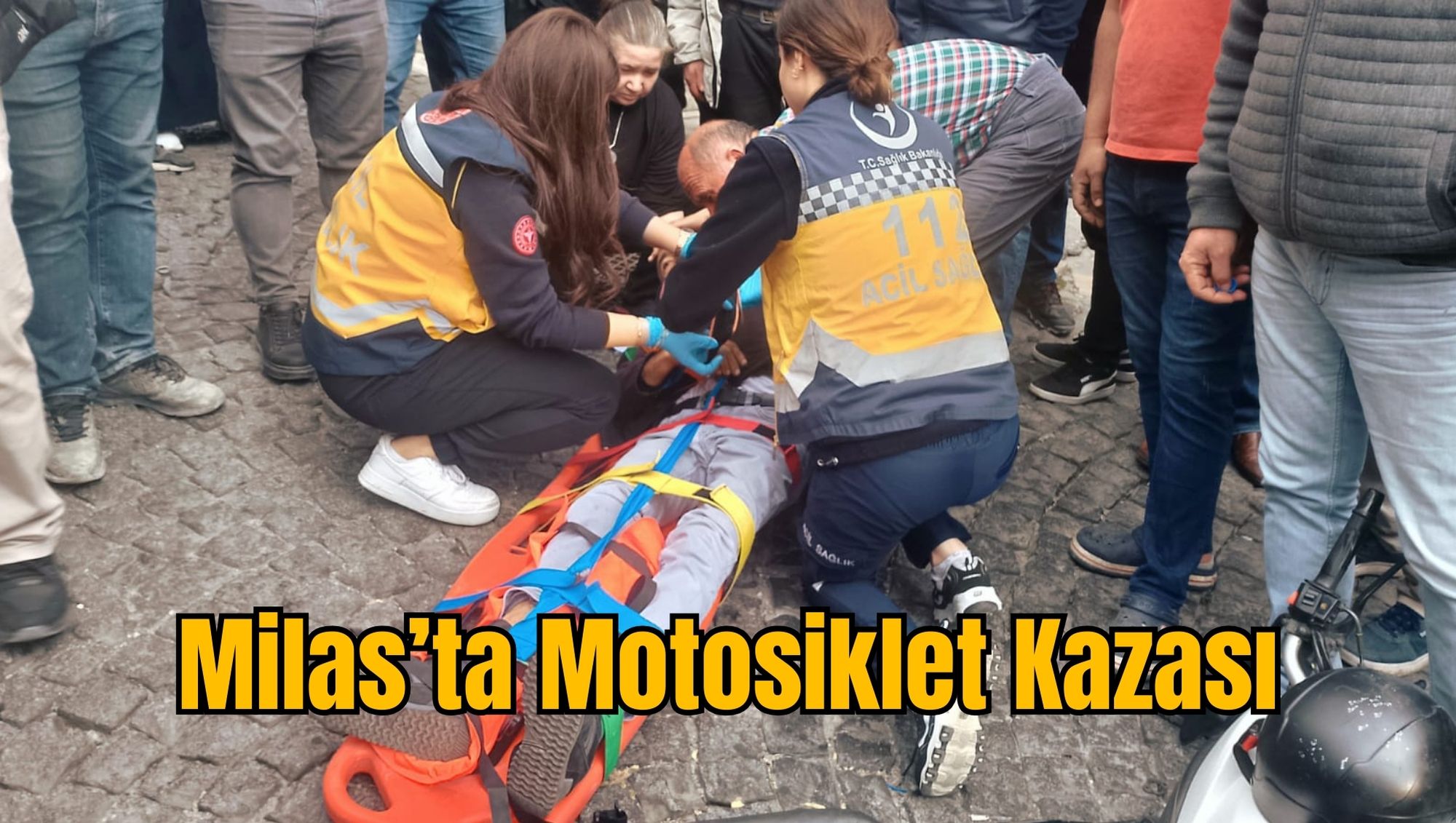 Milas’ta Motosiklet Kazası