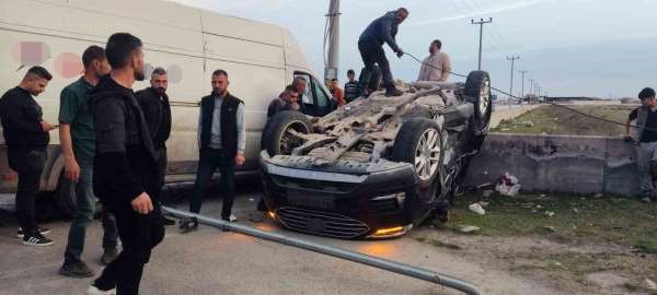 Belediye Başkanı Makam Aracyla Kaza Yaptı