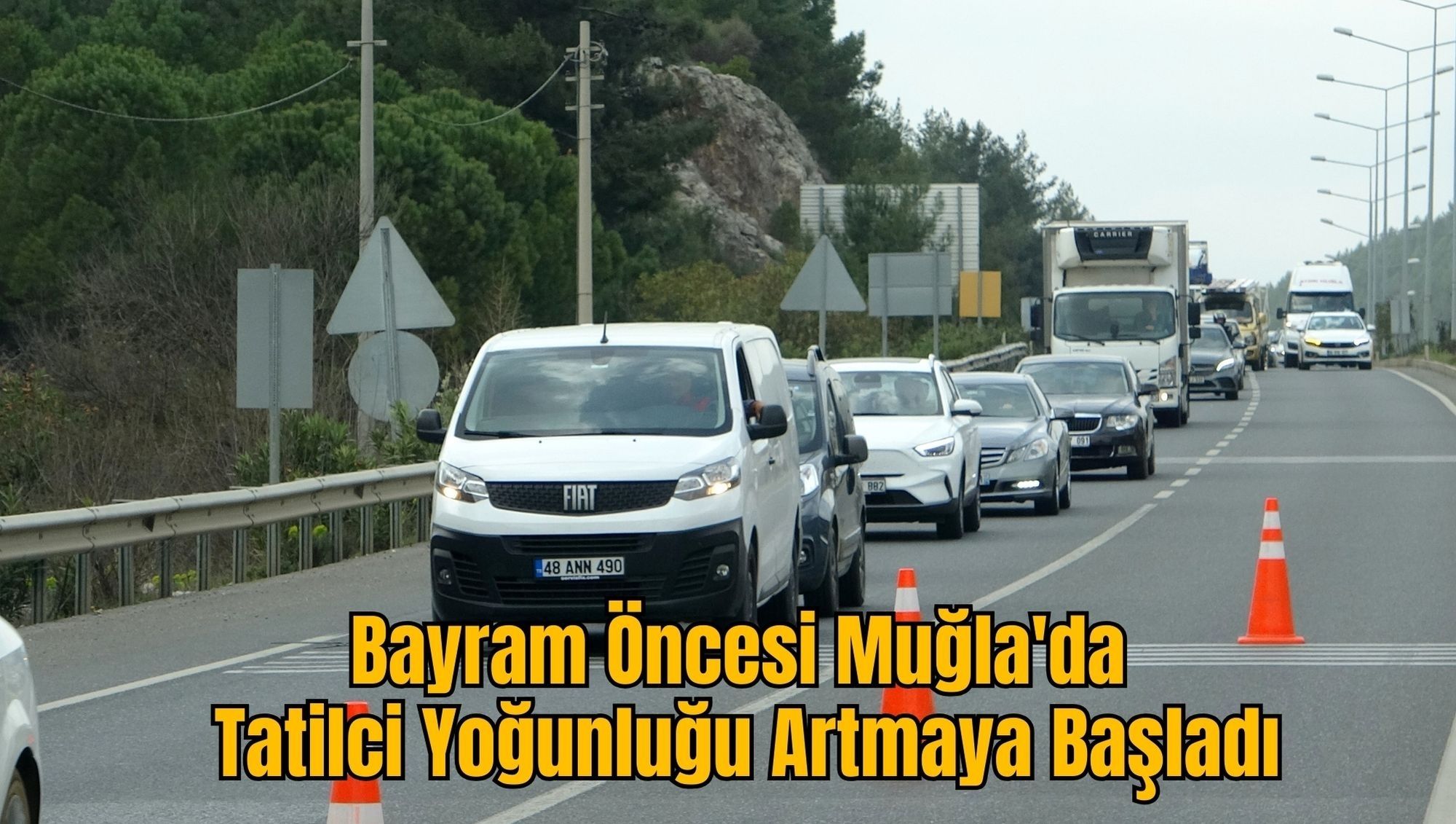 Bayram Öncesi Muğla'da Tatilci Yoğunluğu Artmaya Başladı