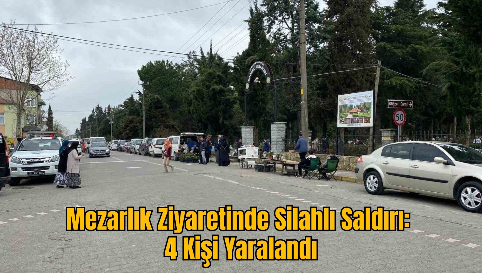 Mezarlık Ziyaretinde Silahlı Saldırı: 4 Kişi Yaralandı