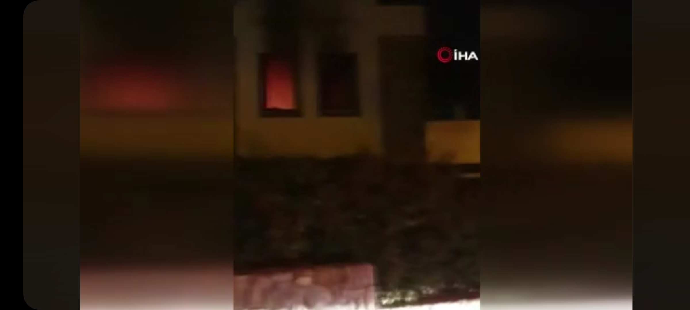 Bodrum'da ev yangını: 1 yaralı