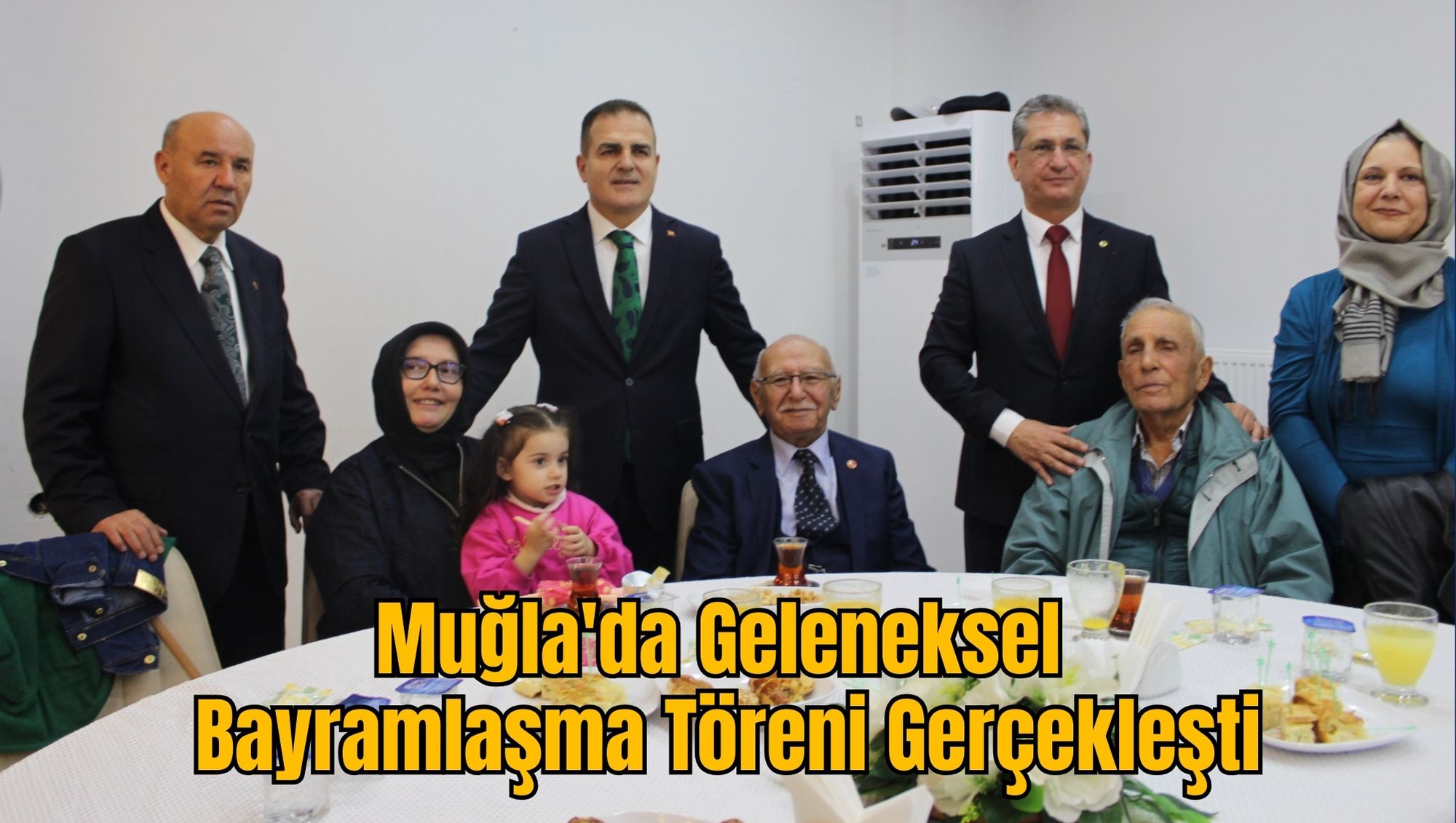 Muğla'da Geleneksel Bayramlaşma Töreni Gerçekleşti
