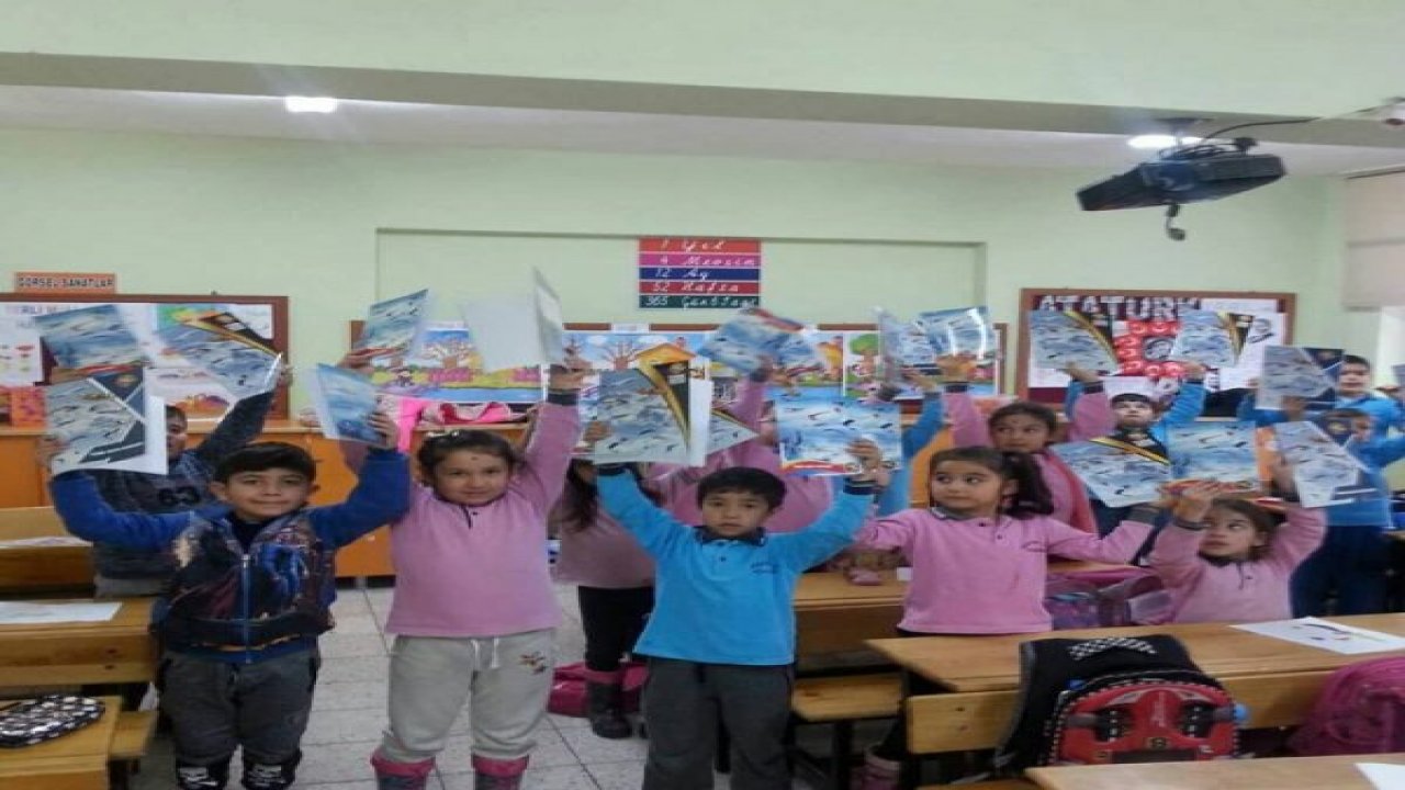 Öğrencilere kırtasiye yardımı