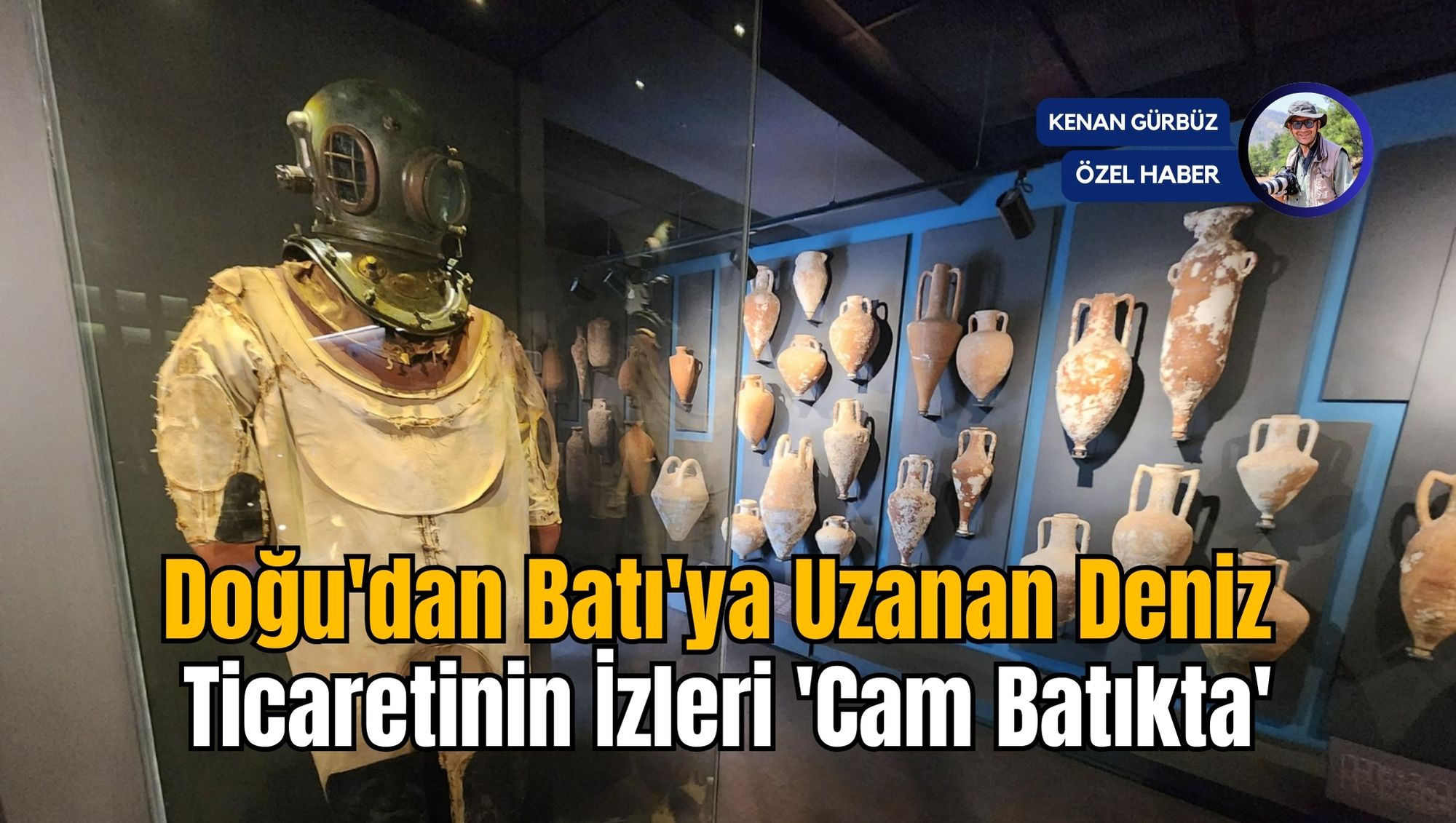 Doğu'dan Batı'ya Uzanan Deniz Ticaretinin İzleri 'Cam Batıkta'