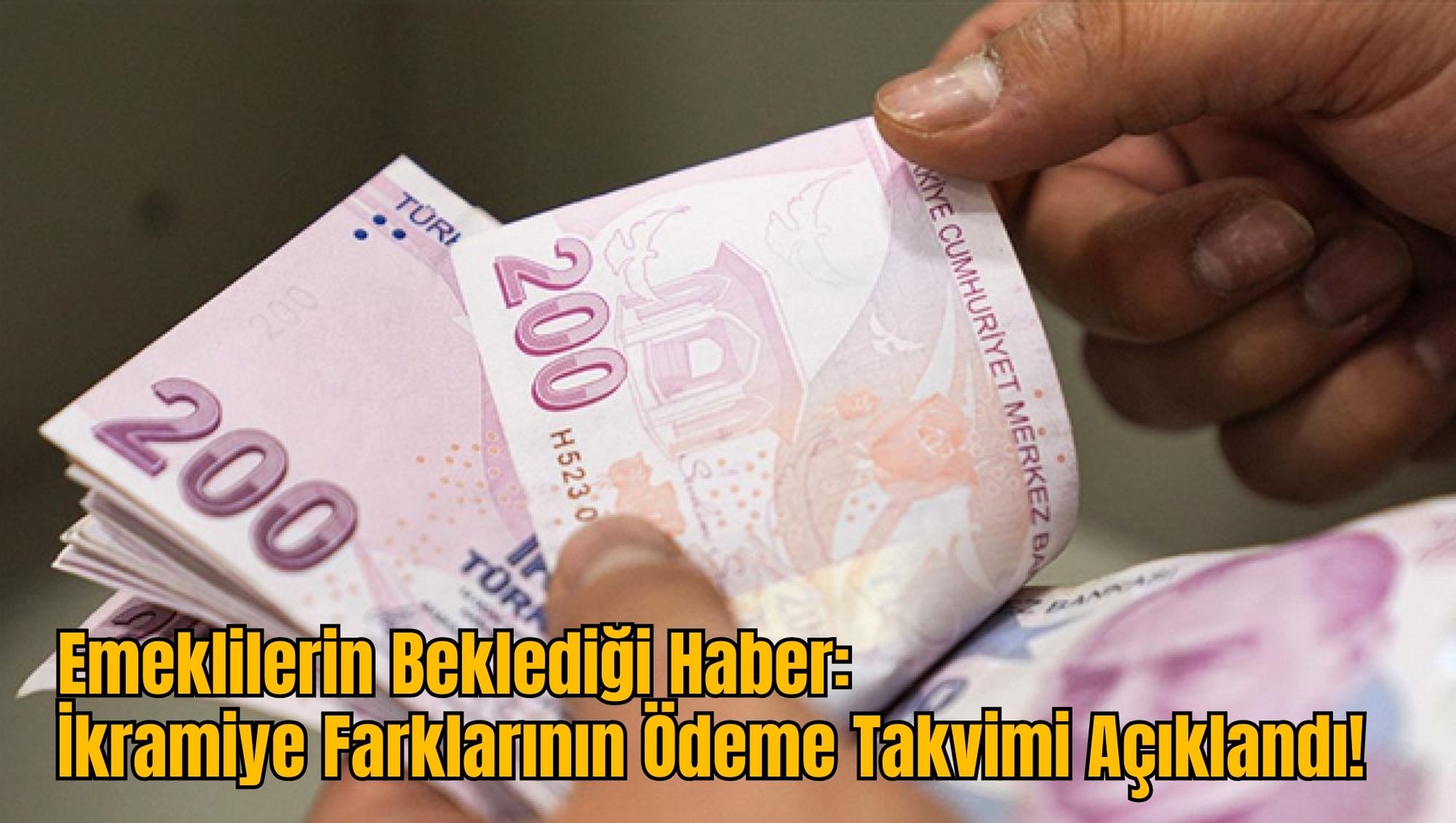 Emeklilerin Beklediği Haber: İkramiye Farklarının Ödeme Takvimi Açıklandı