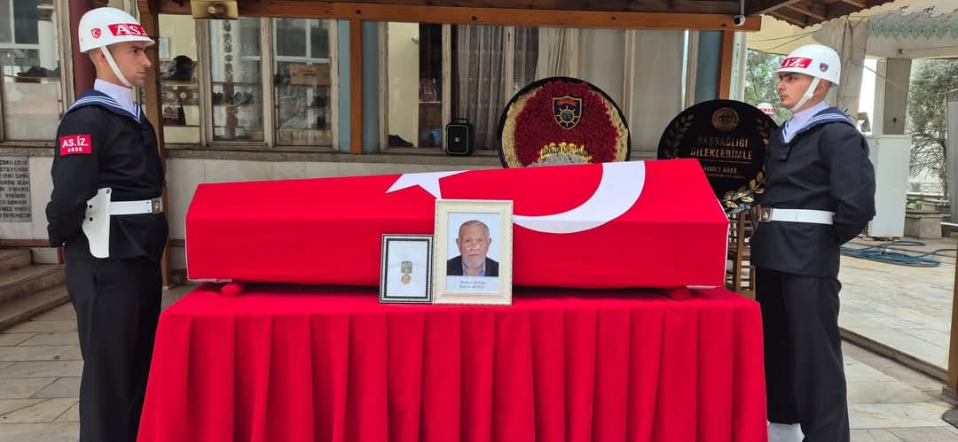 Muğla'da Kore Gazisi Son Yolculuğuna Uğurlandı