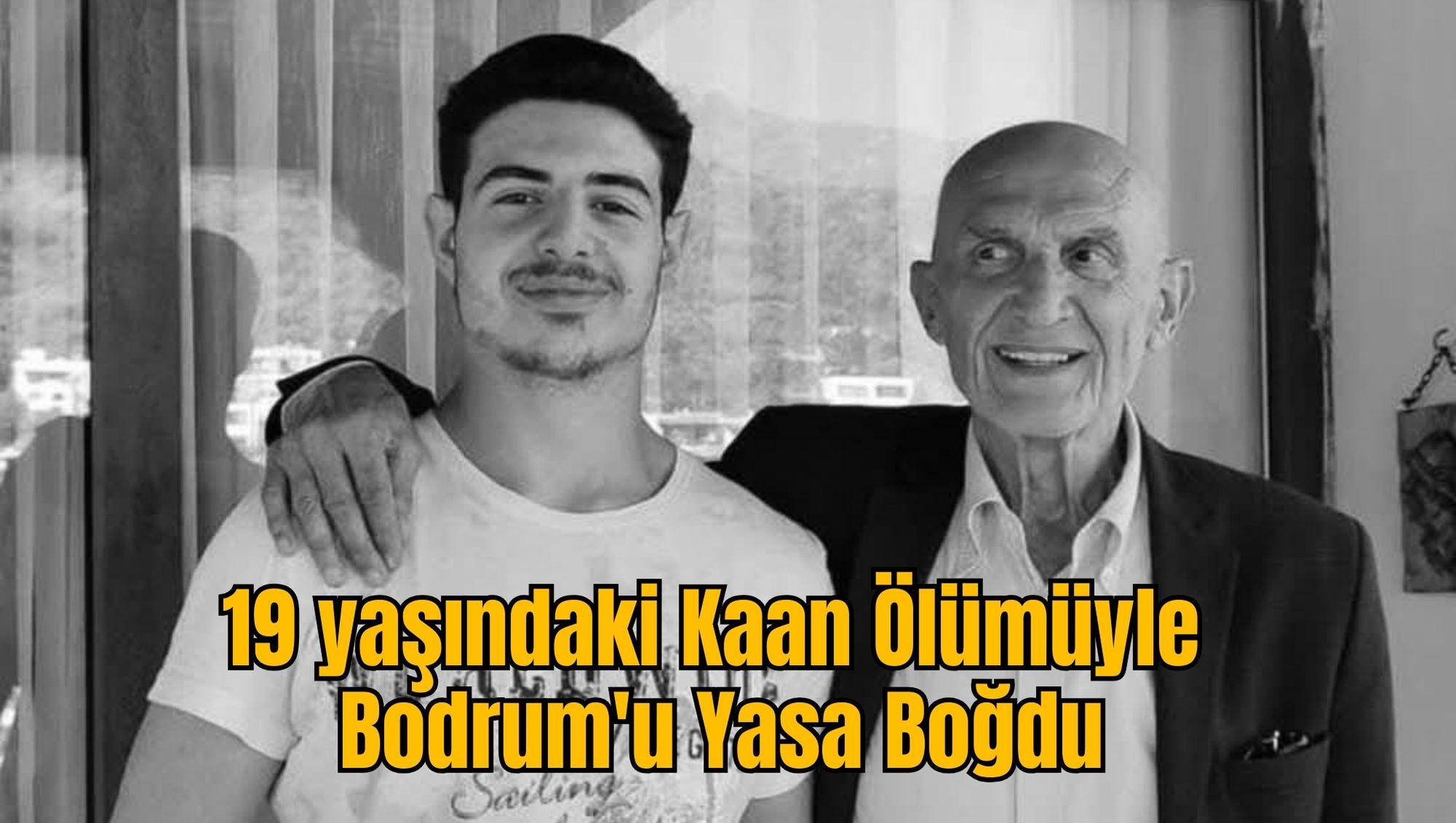 19 yaşındaki Kaan Ölümüyle Bodrum'u Yasa Boğdu