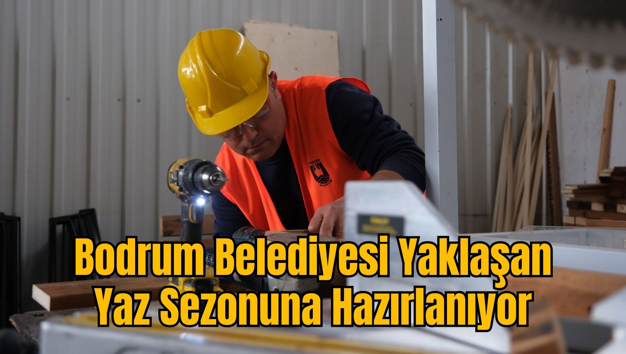 Bodrum Belediyesi Yaklaşan Yaz Sezonuna Hazırlanıyor