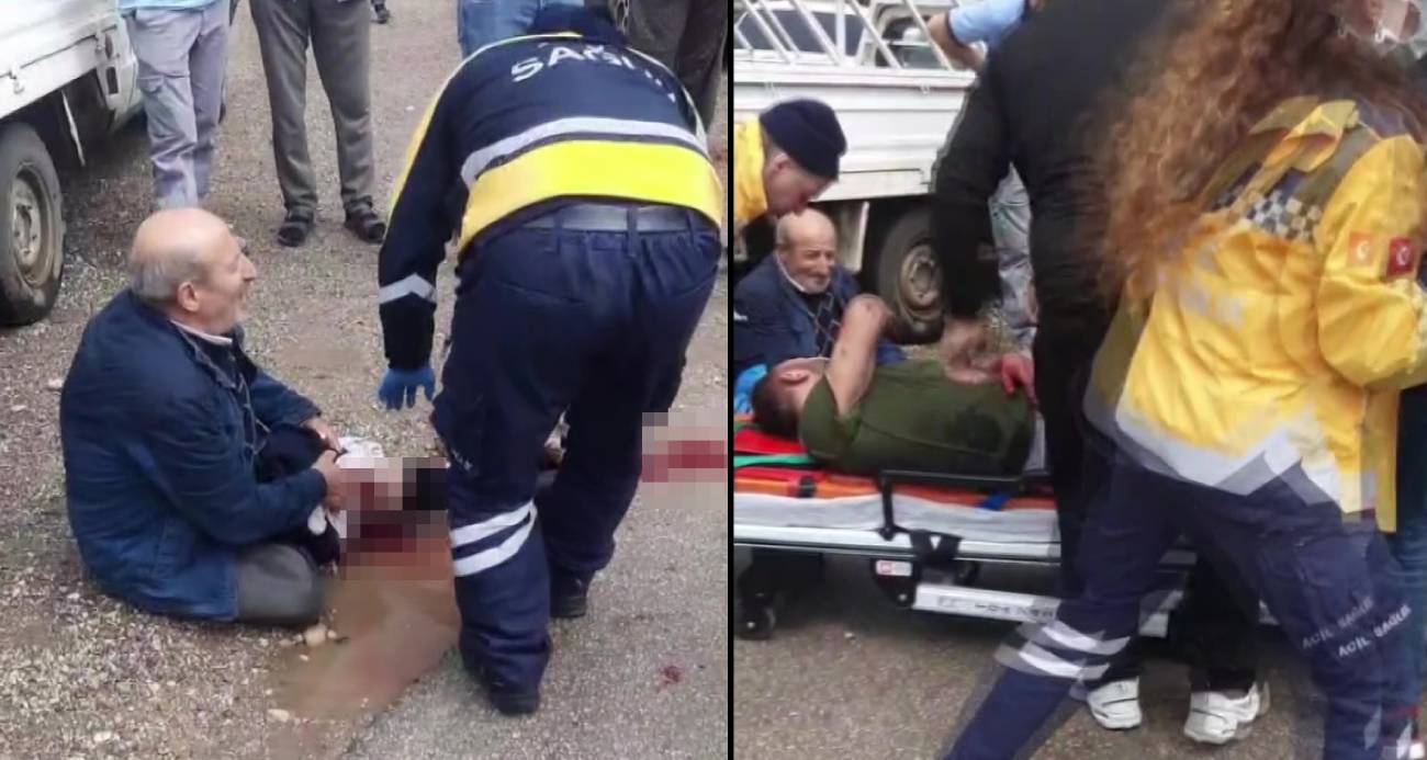 Trafik Kazası Sonrası Bıçaklı Kavga :2 Yaralı