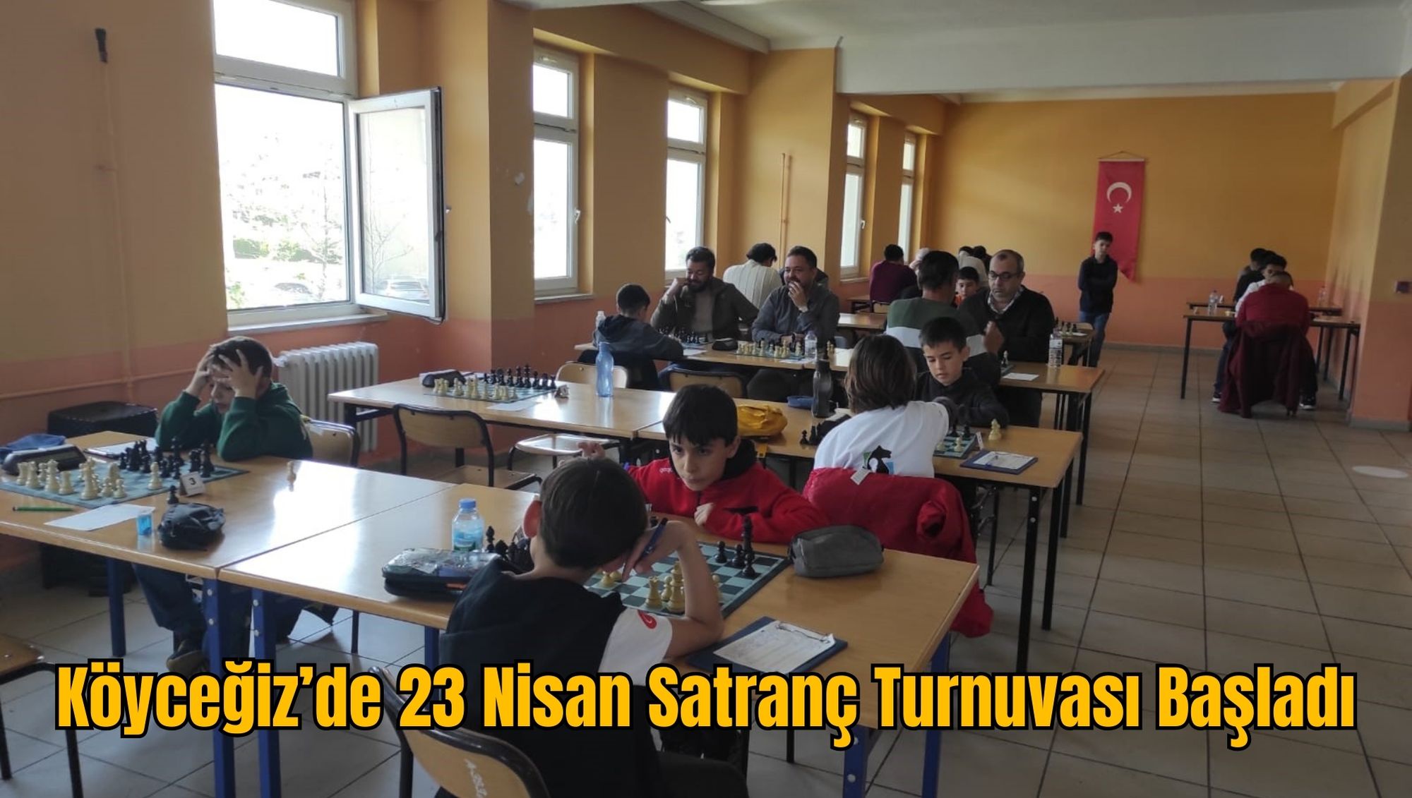 Köyceğiz’de 23 Nisan Satranç Turnuvası Başladı