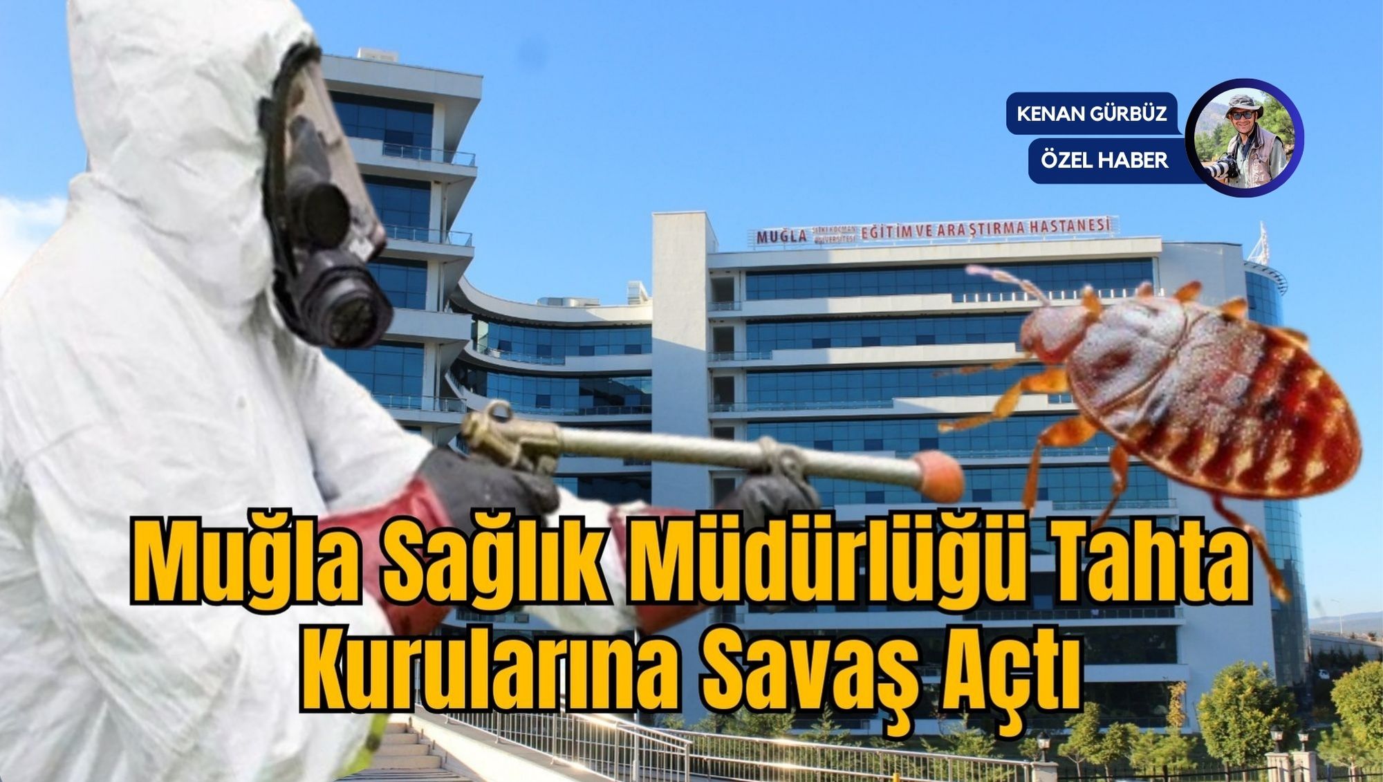 Muğla Sağlık Müdürlüğü “Tahta Kurularına” Savaş Açtı
