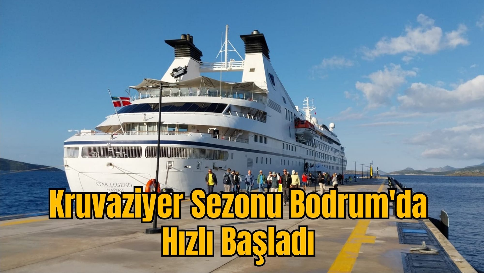 Kruvaziyer Sezonu Bodrum'da Hızlı Başladı