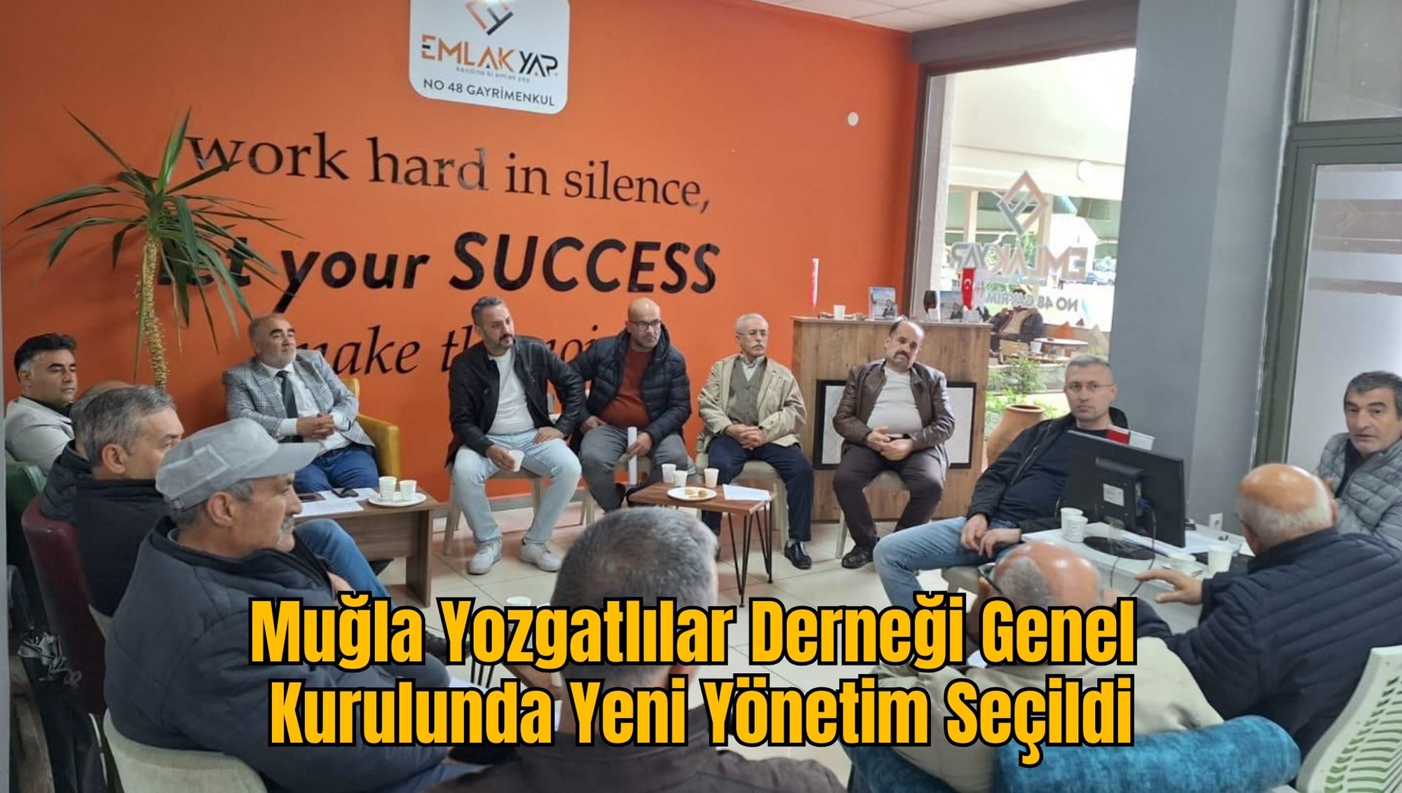 Muğla Yozgatlılar Derneği Genel Kurulunda Yeni Yönetim Seçildi