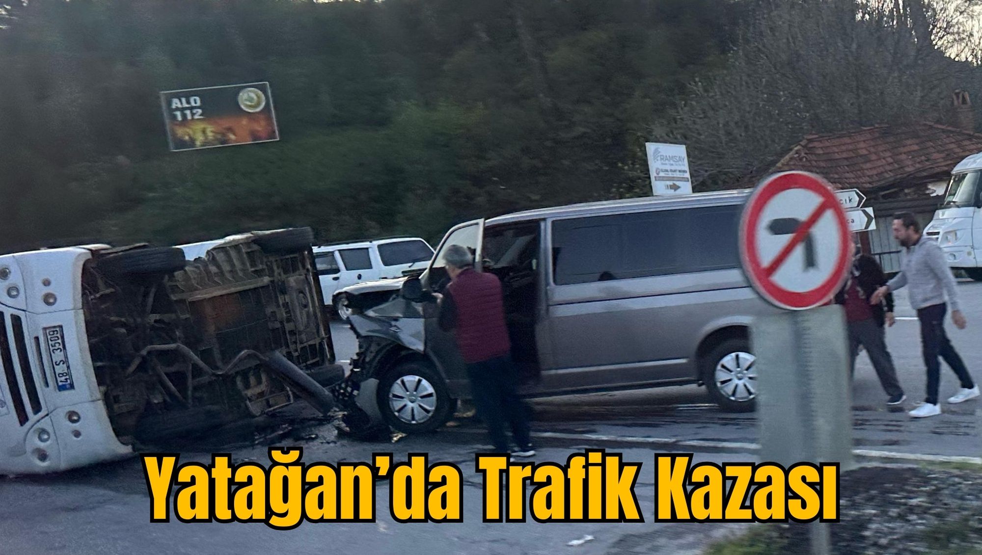 Yatağan’da Trafik Kazası