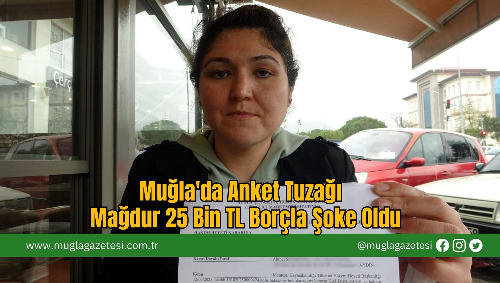 Muğla'da Anket Tuzağı:  Mağdur 25 Bin TL Borçla Şoke Oldu