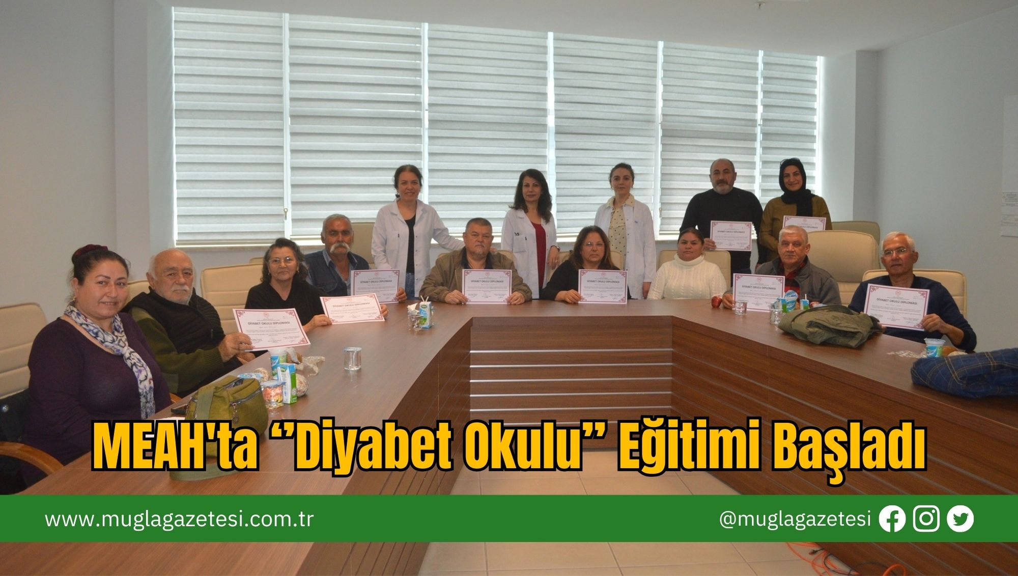 MEAH'ta ‘’Diyabet Okulu’’ Eğitimi Başladı