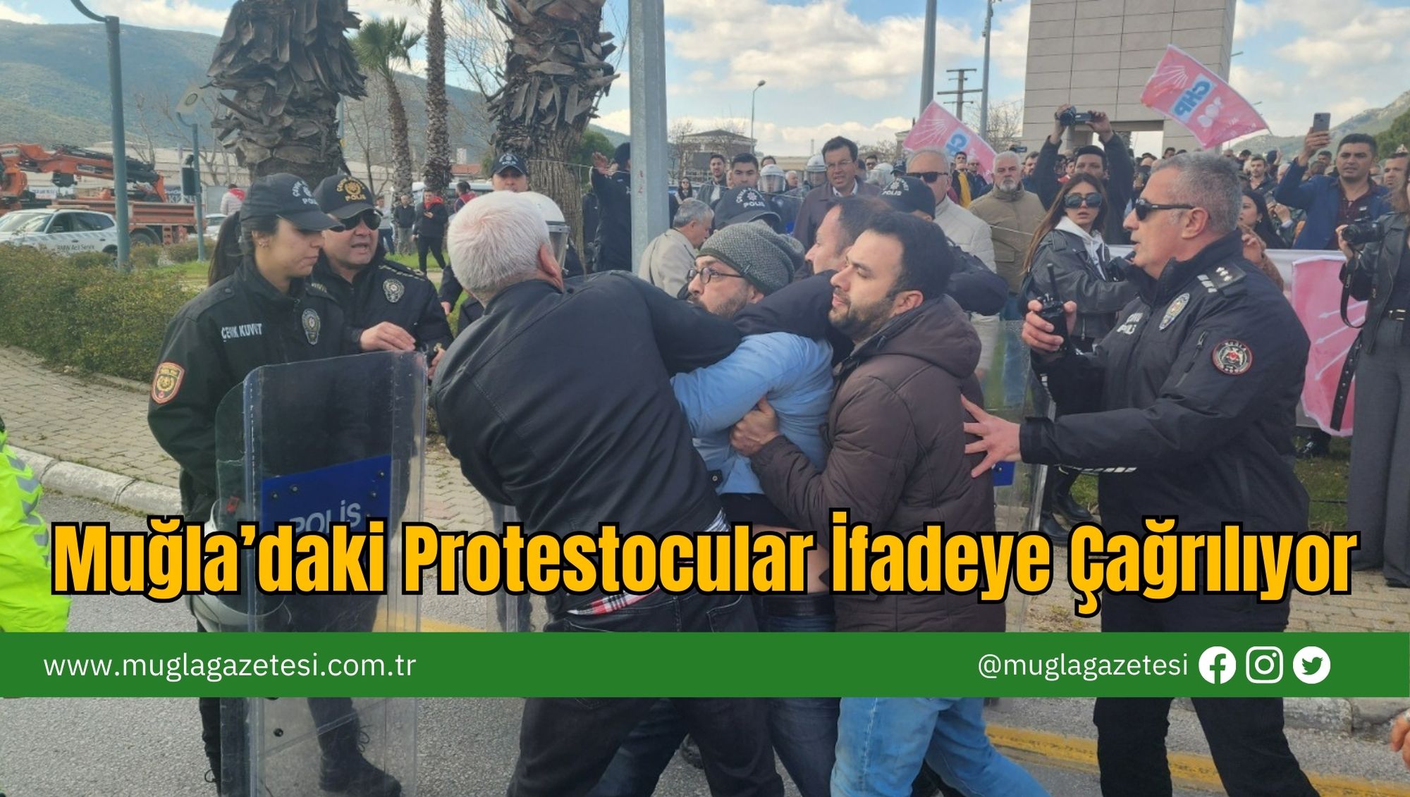 Muğla’daki Protestocular İfadeye Çağrılıyor