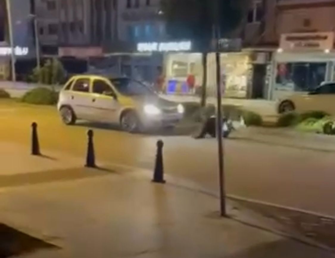 Ortaca’da Yol Ortasında Takla Şovu: Sosyal Medyada Gündem Oldu