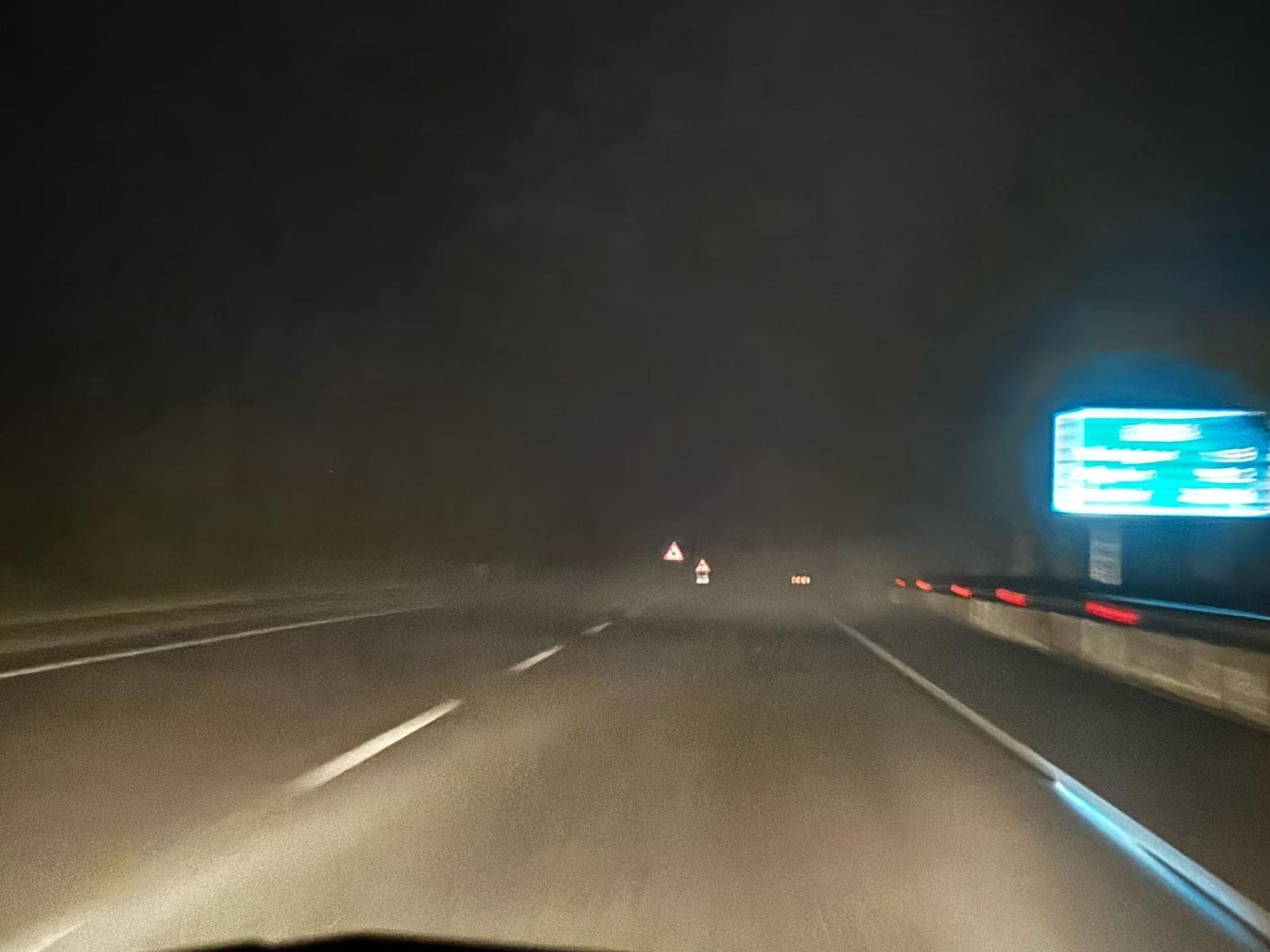 Menteşe’de Akşam Saatlerinde Sis Trafiği Olumsuz Etkiledi