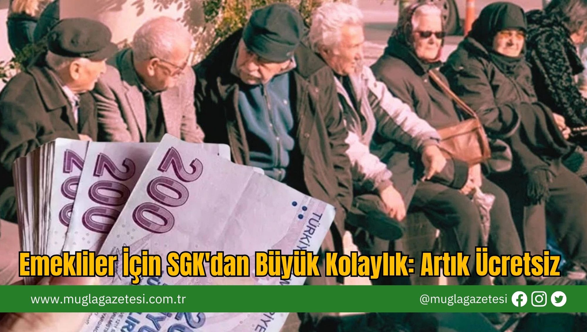 Emekliler İçin SGK'dan Büyük Kolaylık: Artık Ücretsiz