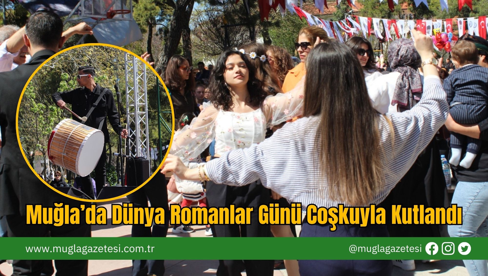 Muğla’da Dünya Romanlar Günü Coşkuyla Kutlandı