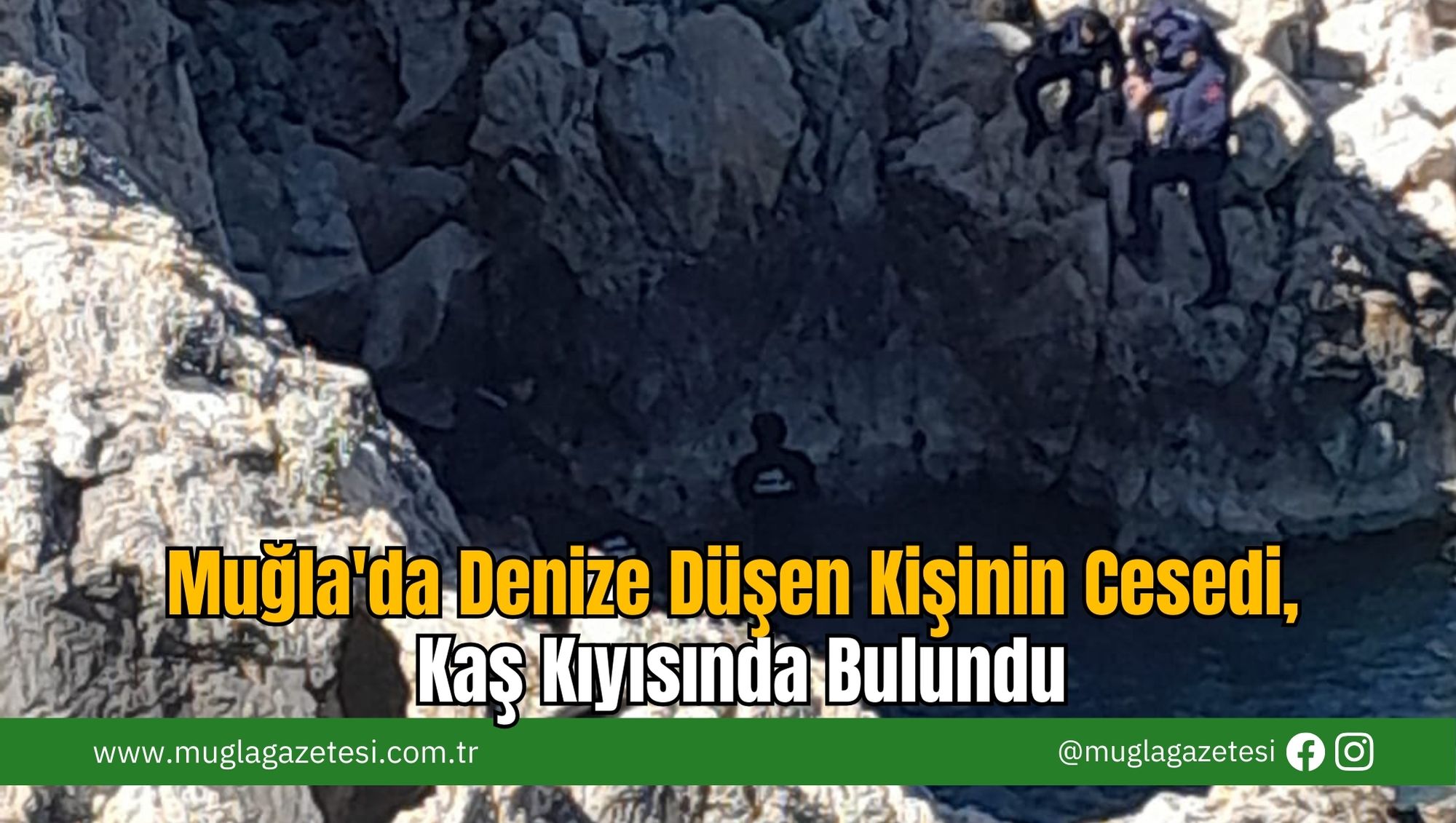 Muğla'da Denize Düşen Kişinin Cesedi, Kaş Kıyısında Bulundu