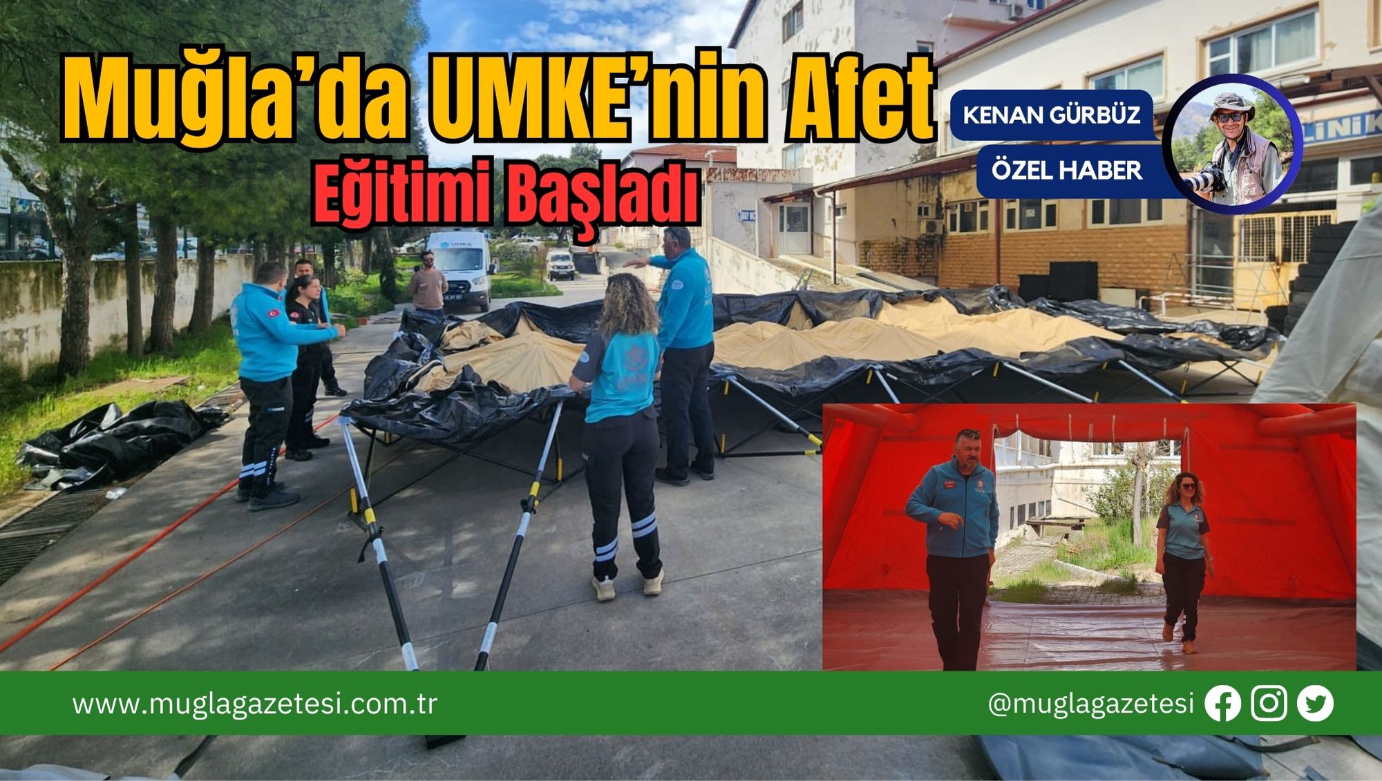 Muğla’da UMKE’nin Afet Eğitimi Başladı