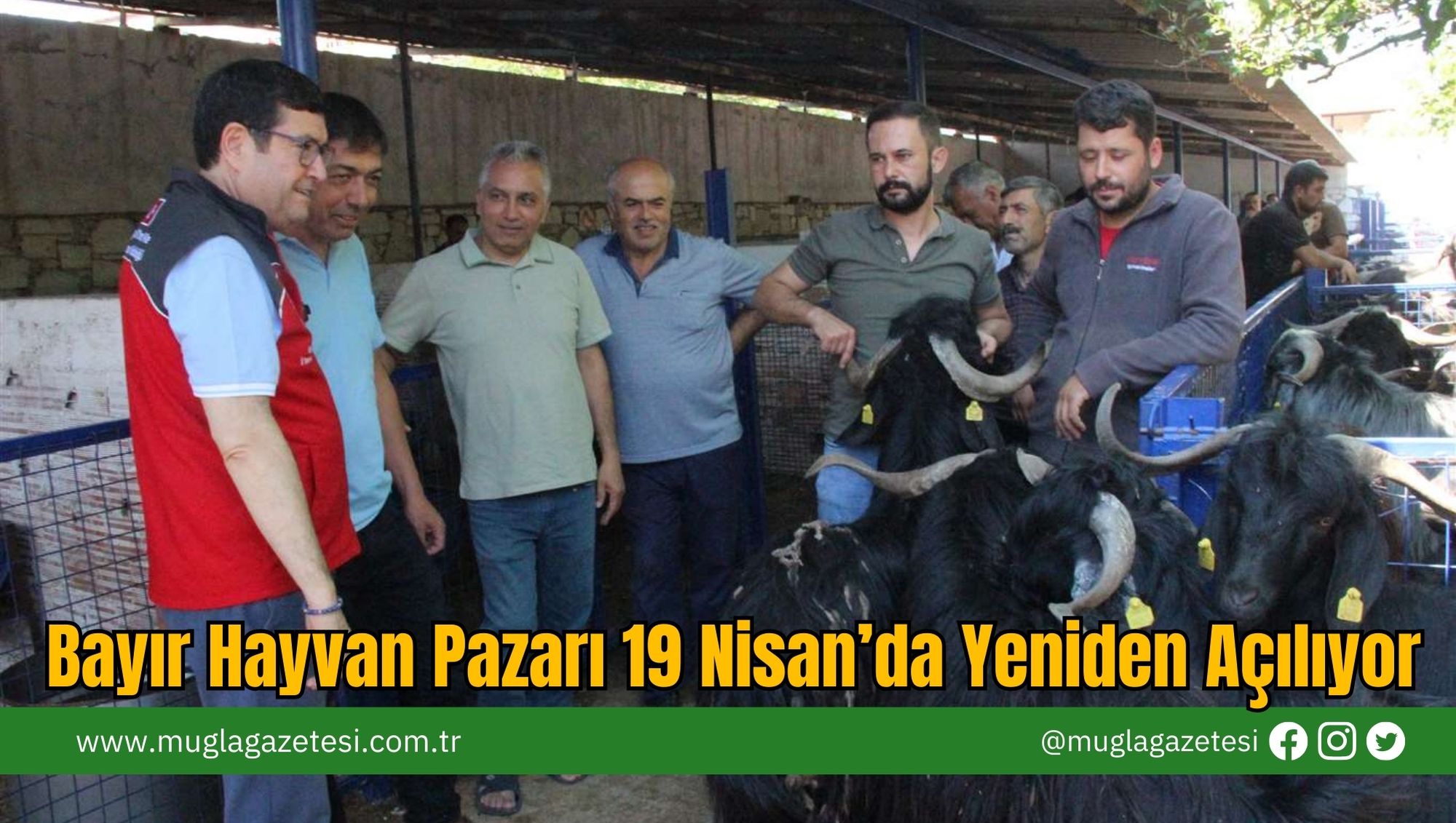 Bayır Hayvan Pazarı 19 Nisan’da Yeniden Açılıyor