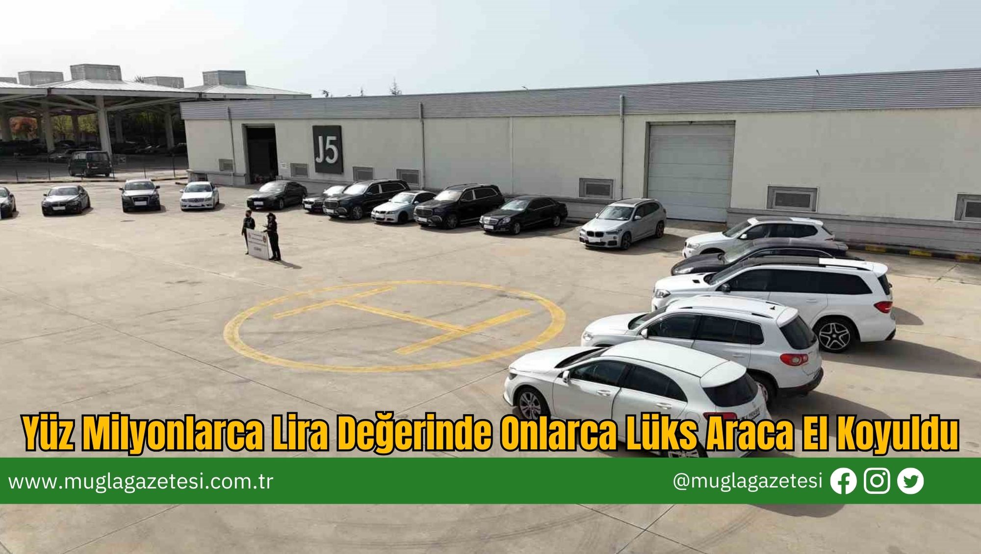 Yüz Milyonlarca Lira Değerinde Onlarca Lüks Araca El Koyuldu