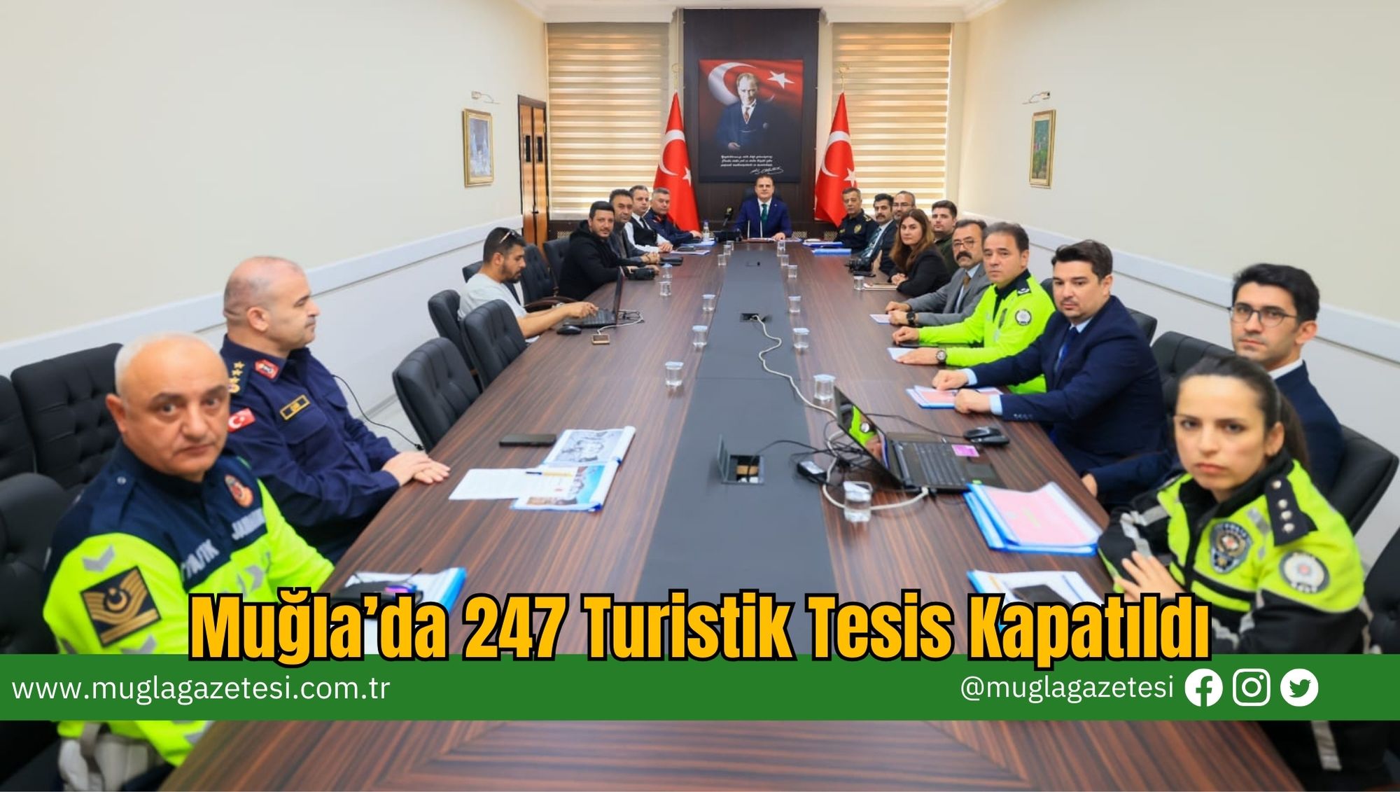 Muğla’da 247 Turistik Tesis Kapatıldı