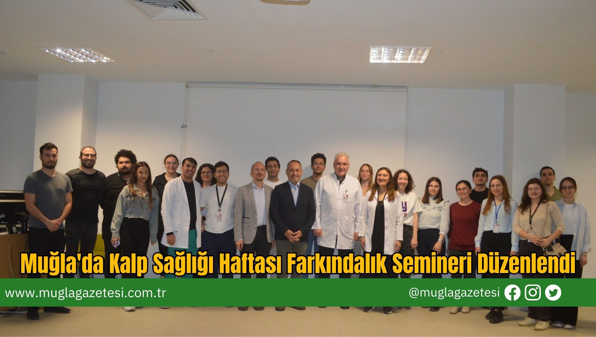 Muğla'da Kalp Sağlığı Haftası Farkındalık Semineri Düzenlendi