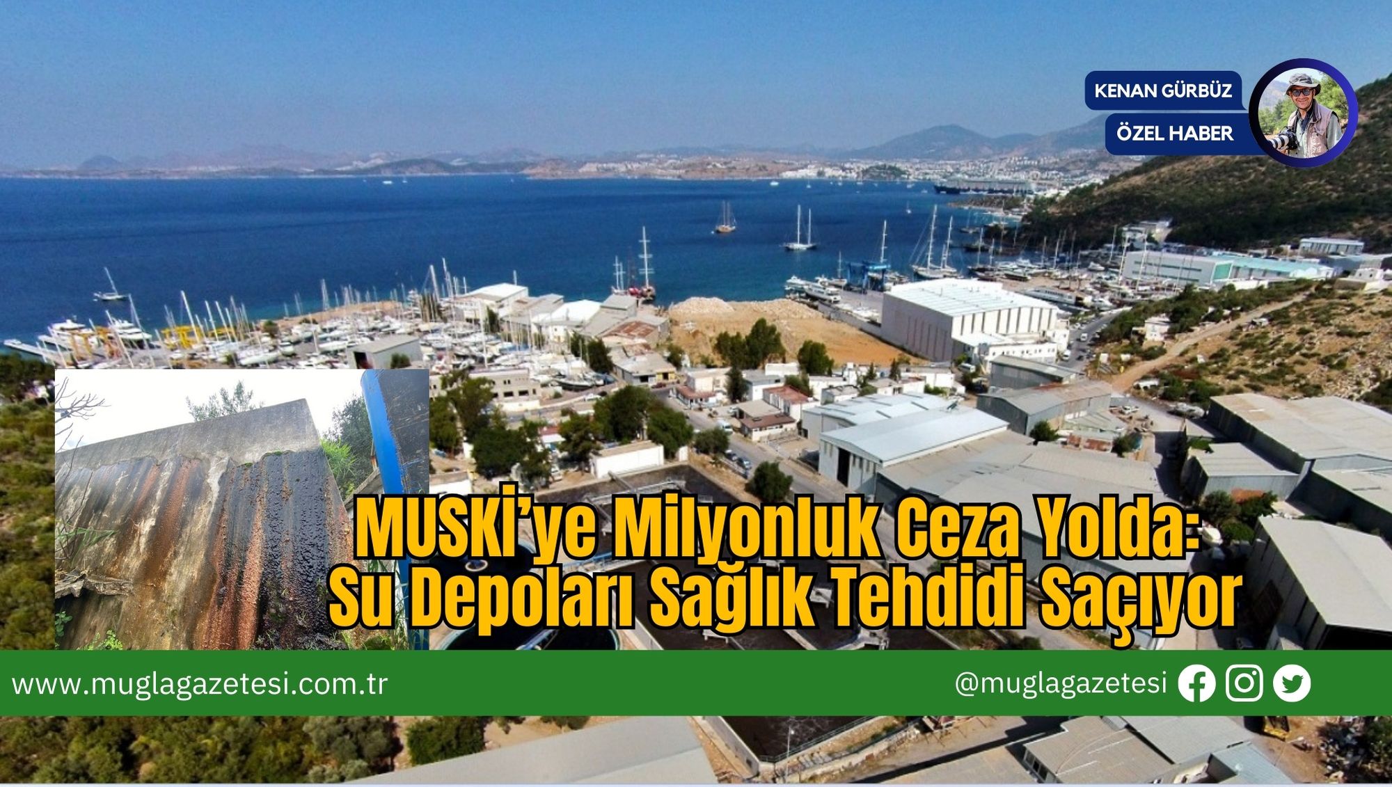 MUSKİ’ye Milyonluk Ceza Yolda: Su Depoları Sağlık Tehdidi Saçıyor