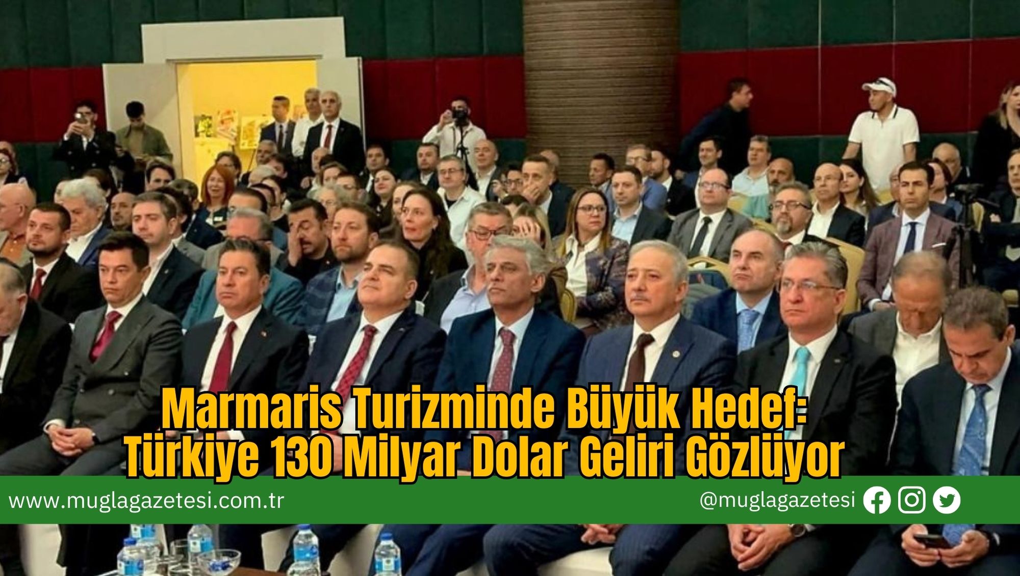 Marmaris Turizminde Büyük Hedef: Türkiye 130 Milyar Dolar Geliri Gözlüyor