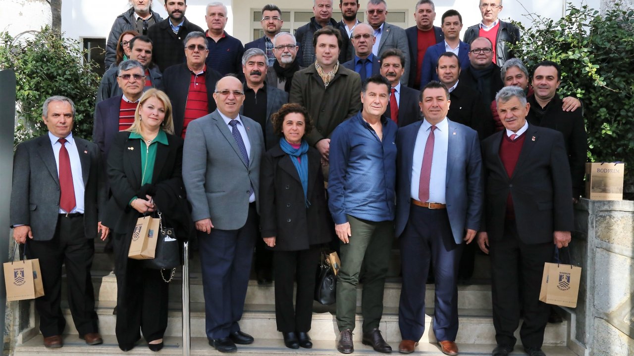 CHP Muğla İlçe Başkanları Bodrum'da Toplandı