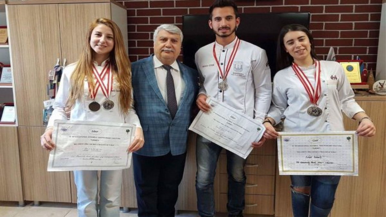 Geleceğin şefleri ödüllerini aldı