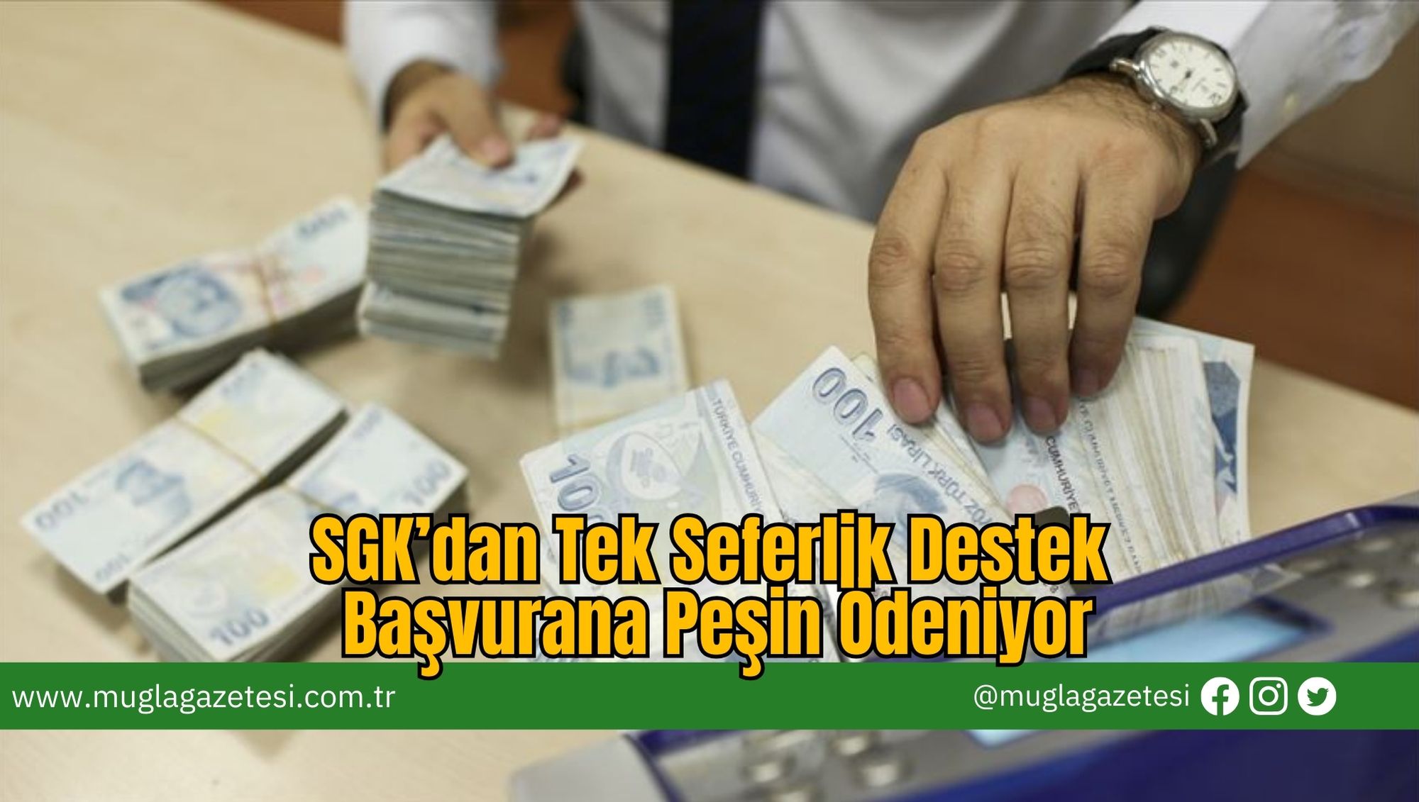 SGK’dan Tek Seferlik Destek: Başvurana Peşin Ödeniyor
