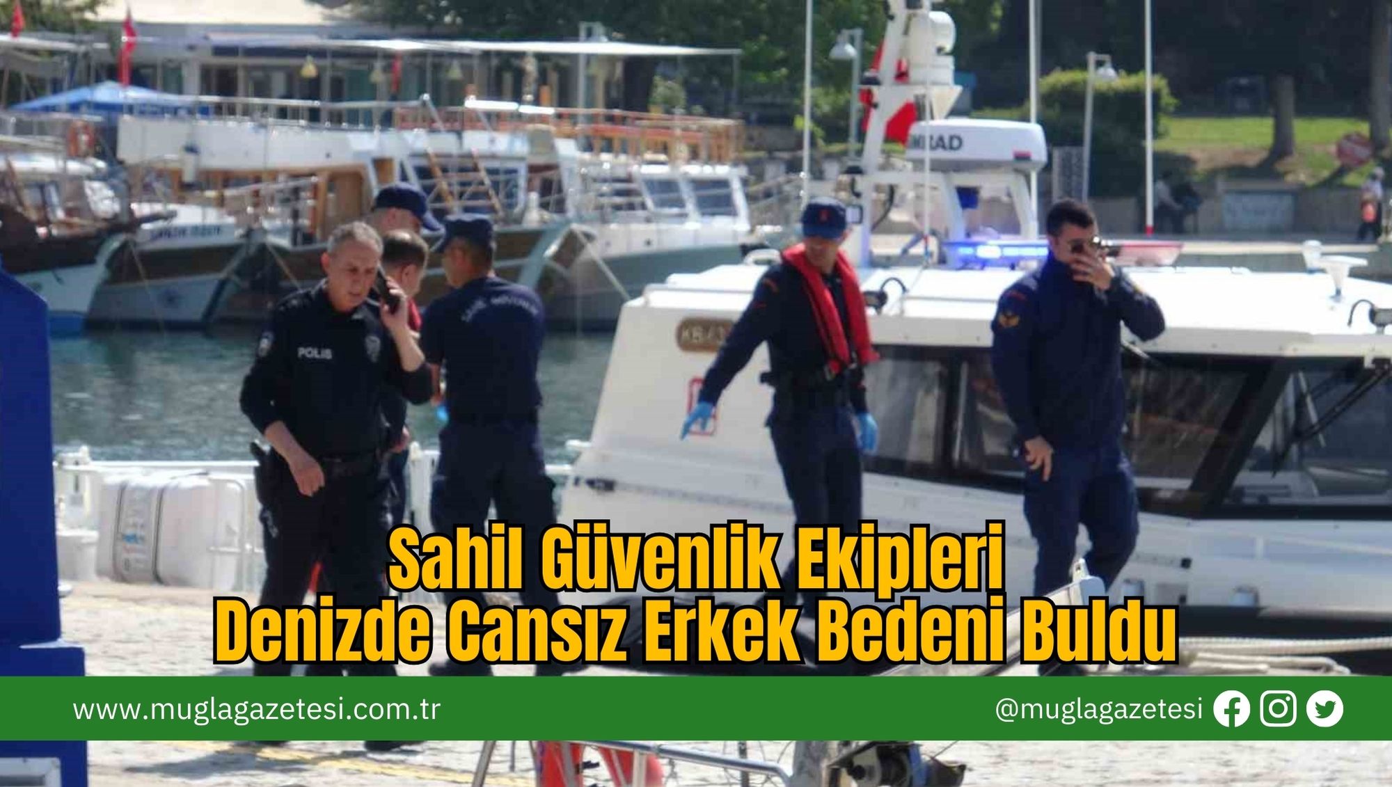 Sahil Güvenlik Ekipleri Denizde Cansız Erkek Bedeni Buldu