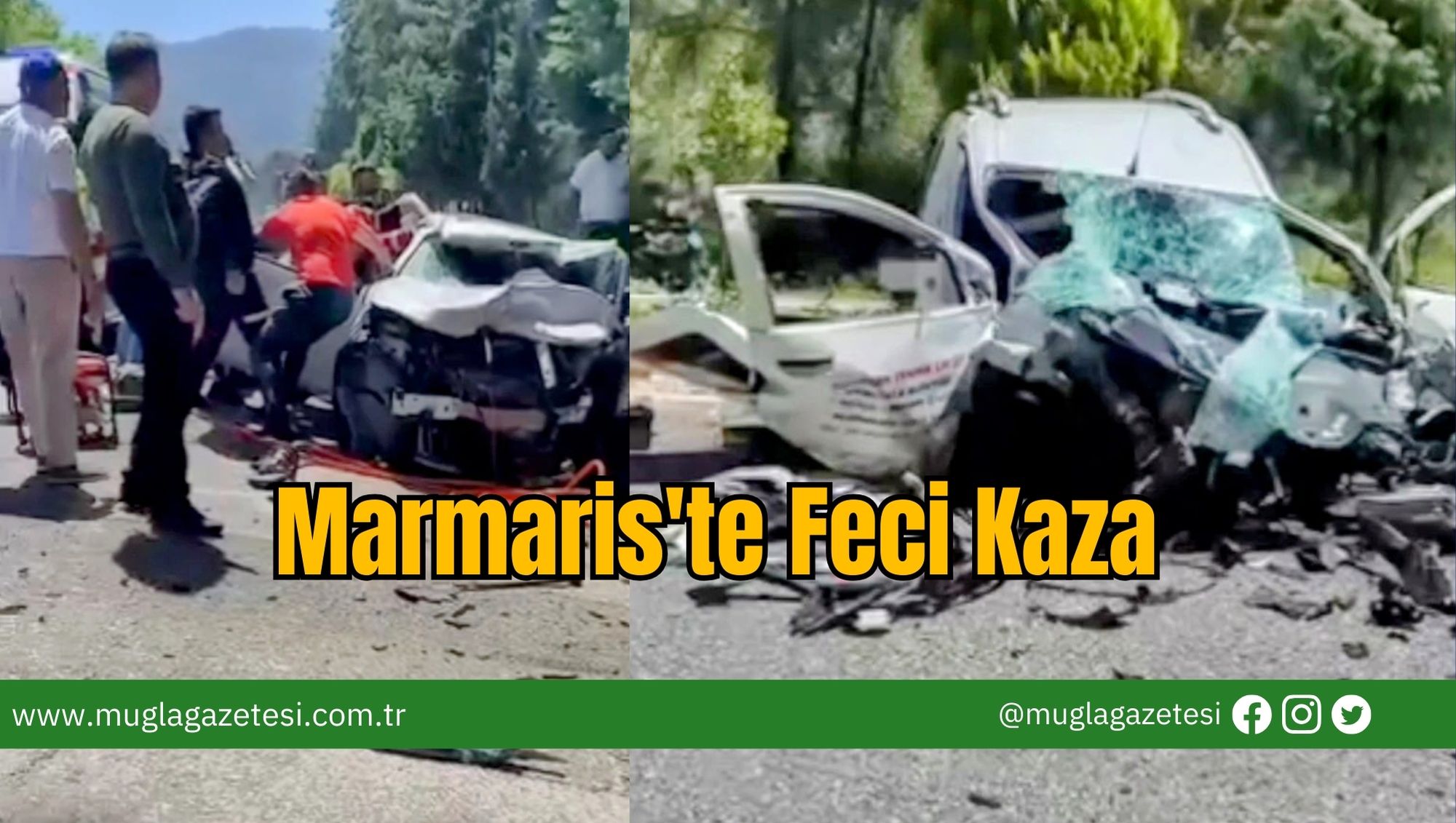 Marmaris'te Feci Kaza