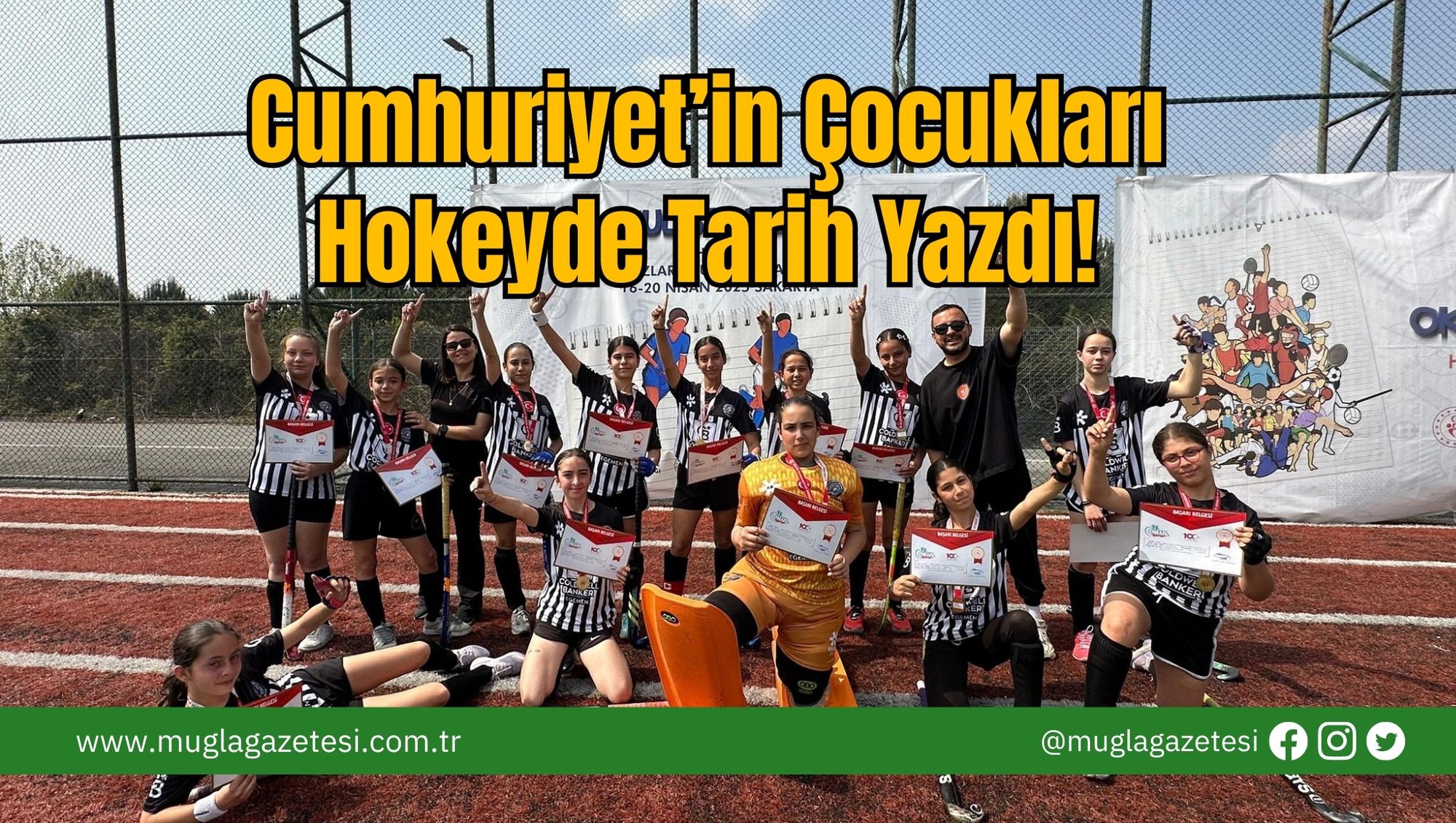 Cumhuriyet’in Çocukları Hokeyde Tarih Yazdı!